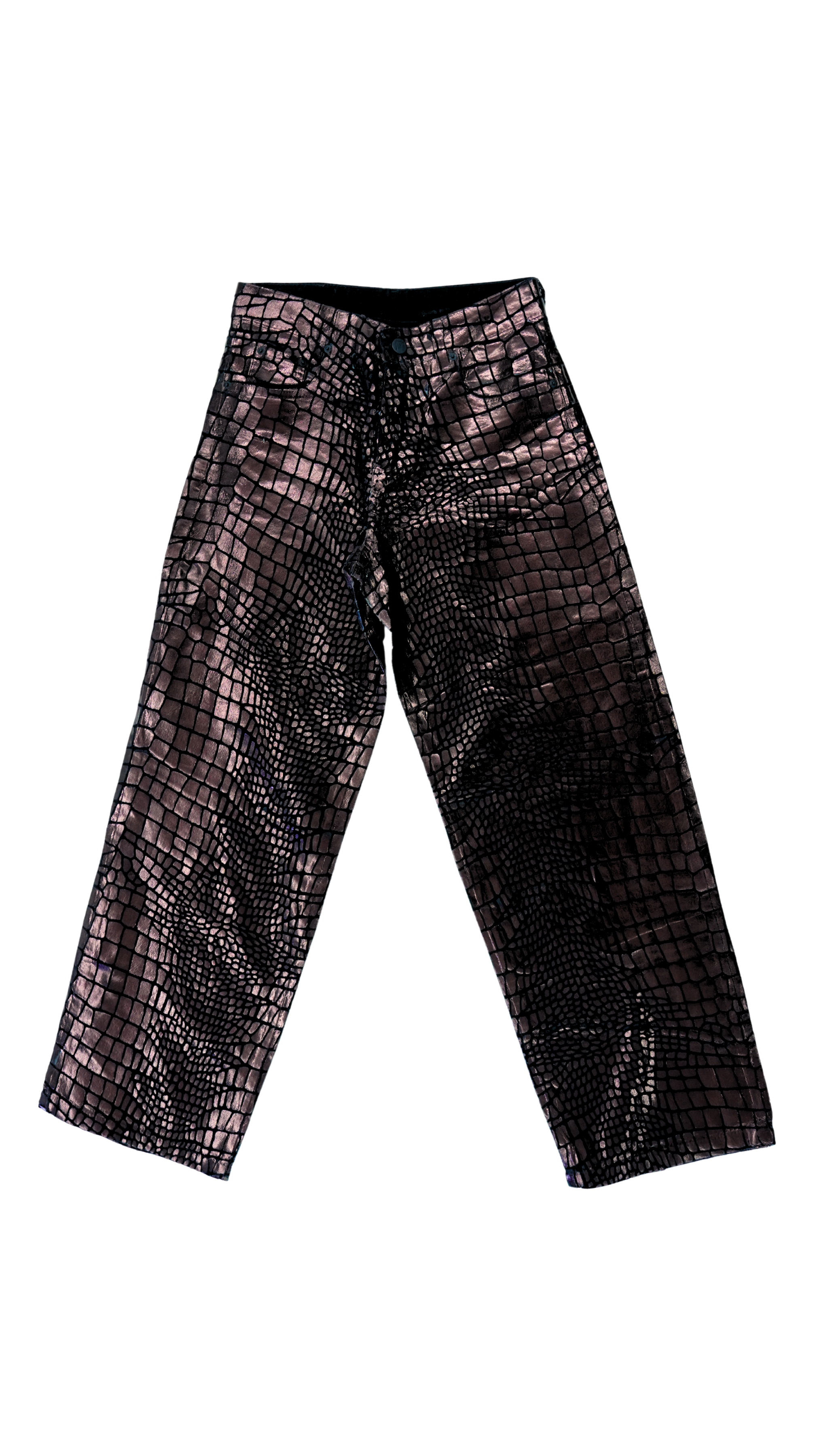 CALÇA JEANS PREMIUM CROCO BLACKBERRY