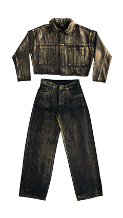 CONJUNTO JAQUETA/CALÇA PREMIUM GOLD