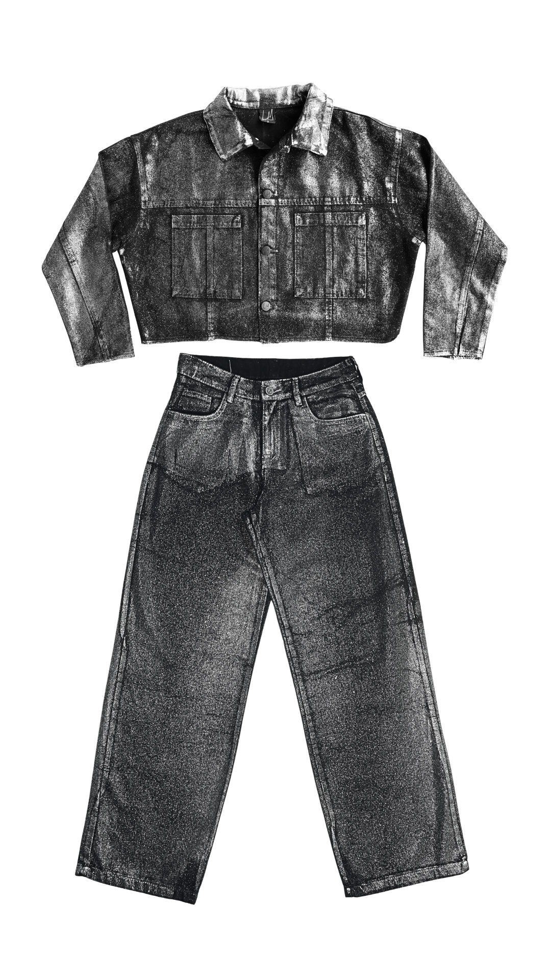 CONJUNTO JAQUETA/CALÇA PREMIUM SILVER