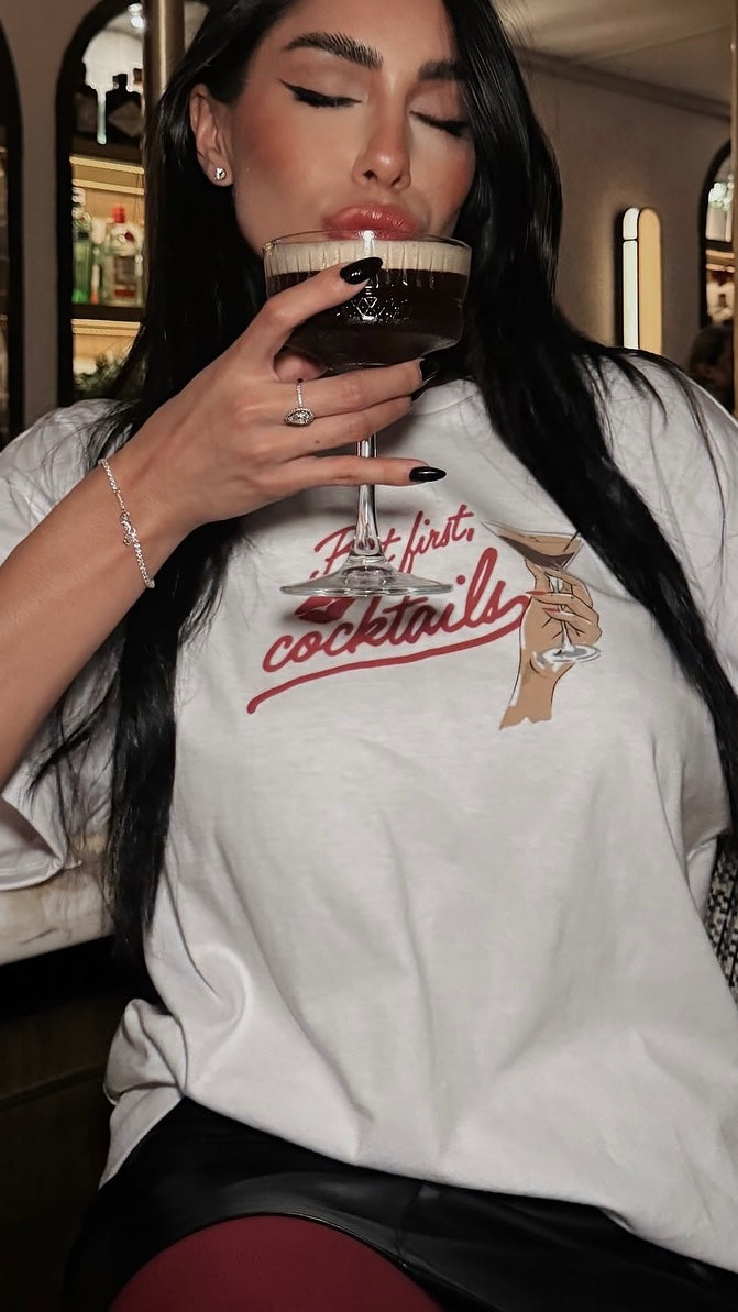 T-SHIRT OVERSIZED COCKTAILS