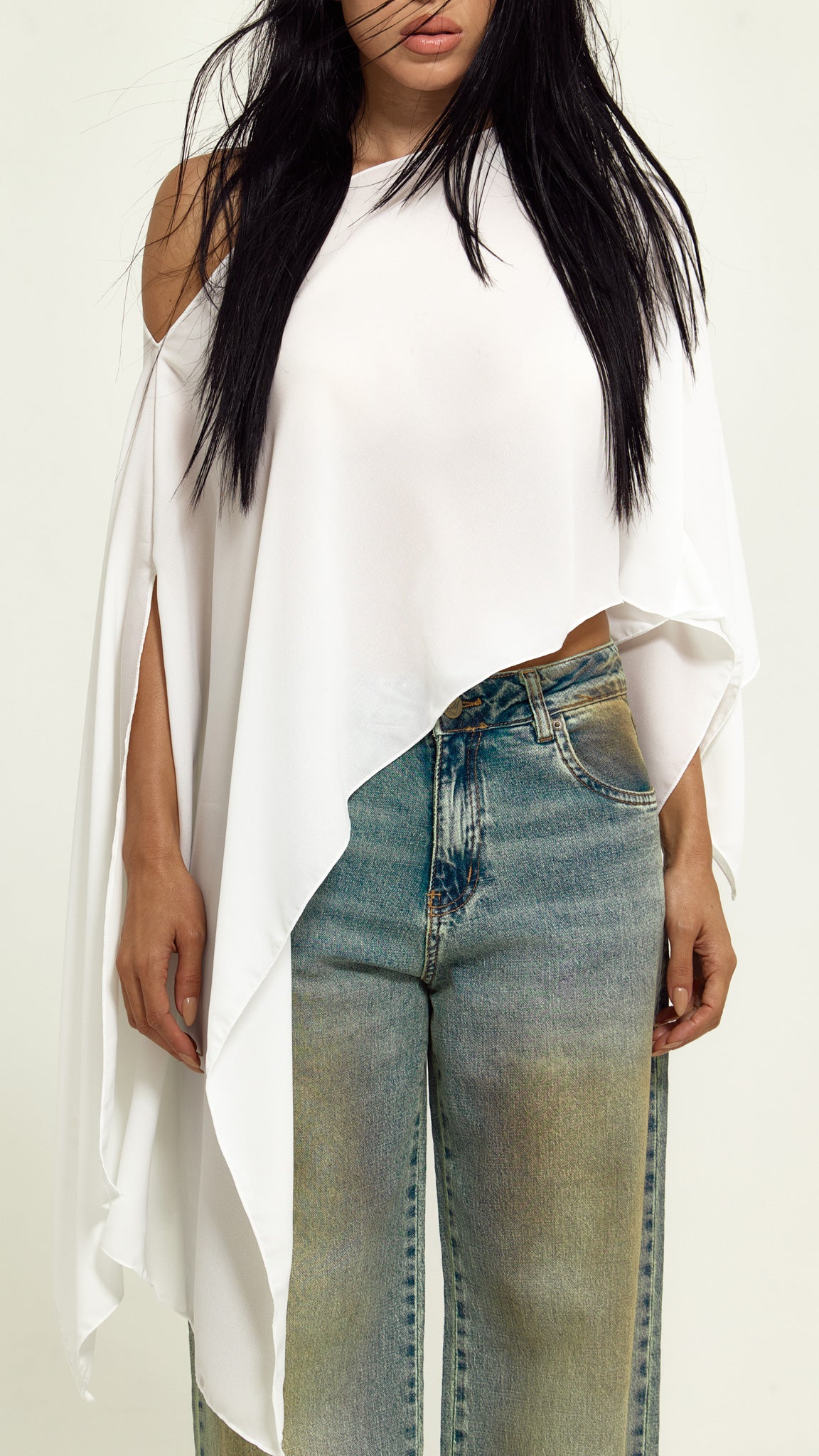 BLUSA FLUID BRANCA