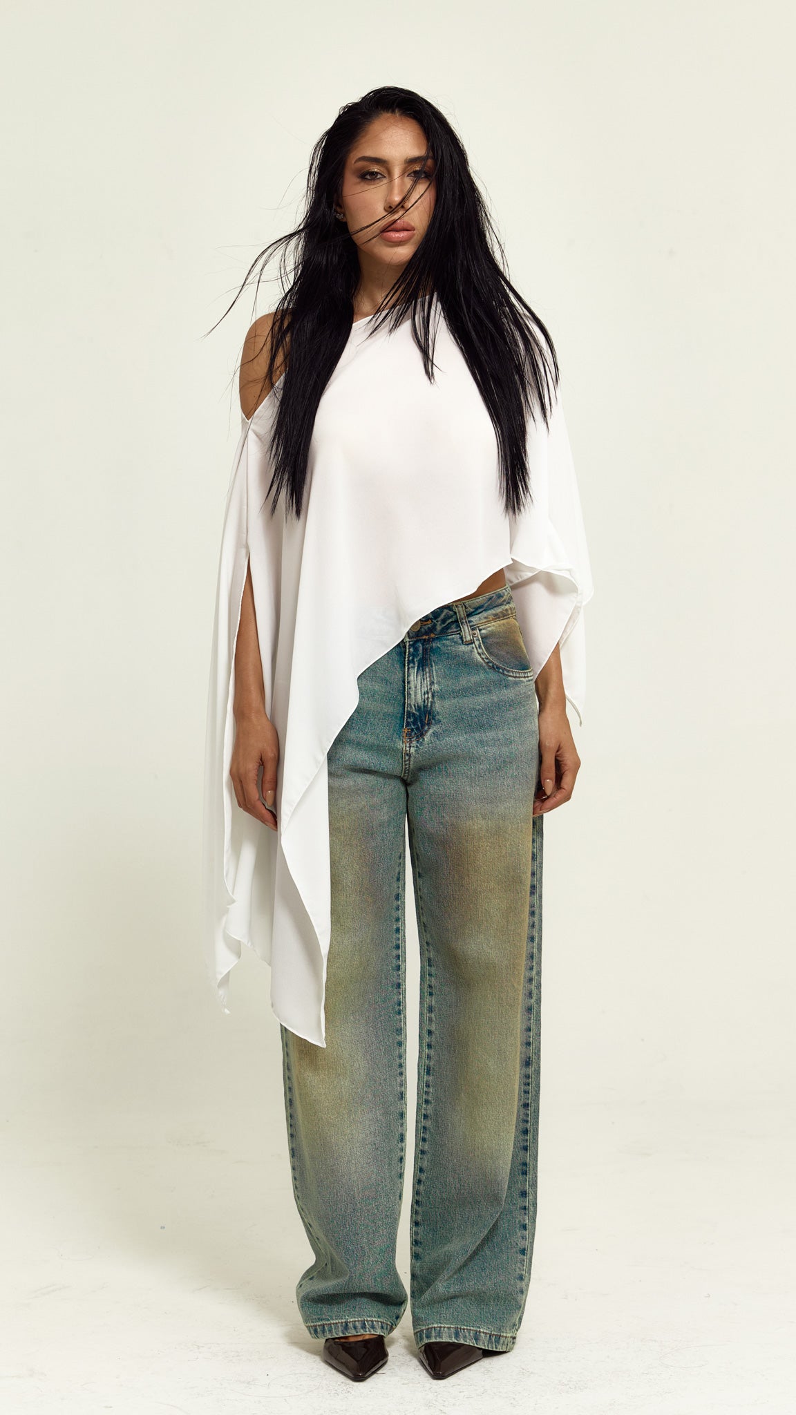 CALÇA JEANS OVERSIZED COASTAL
