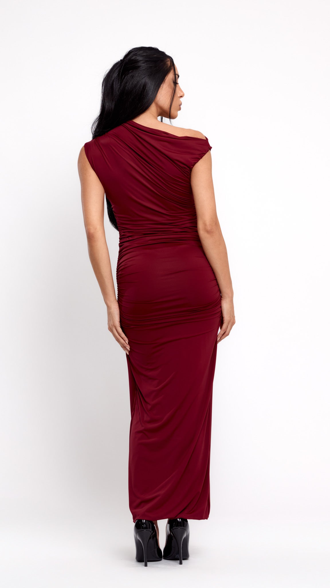 VESTIDO SCULPT BORDÔ