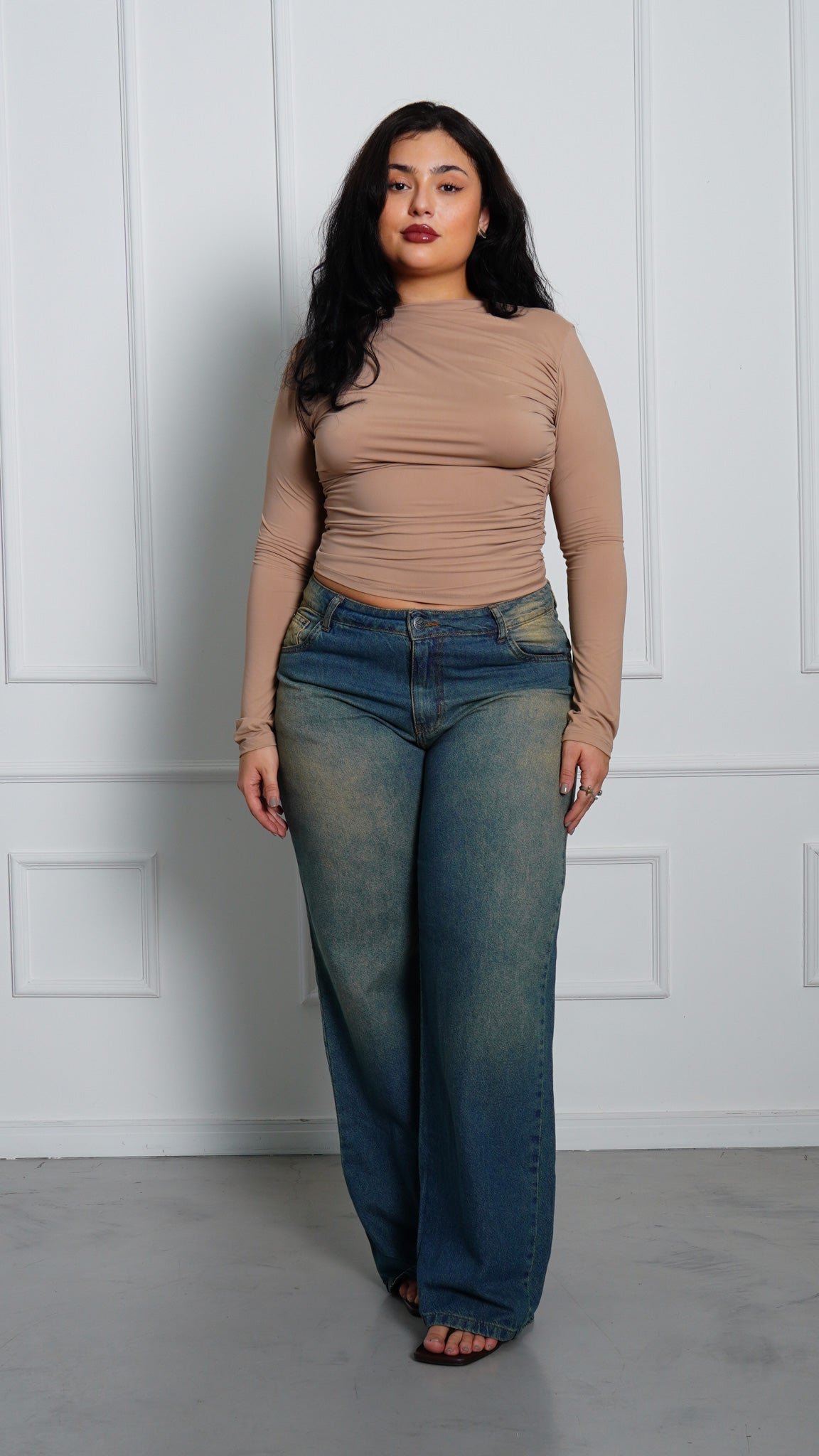 CALÇA JEANS OVERSIZED OLD