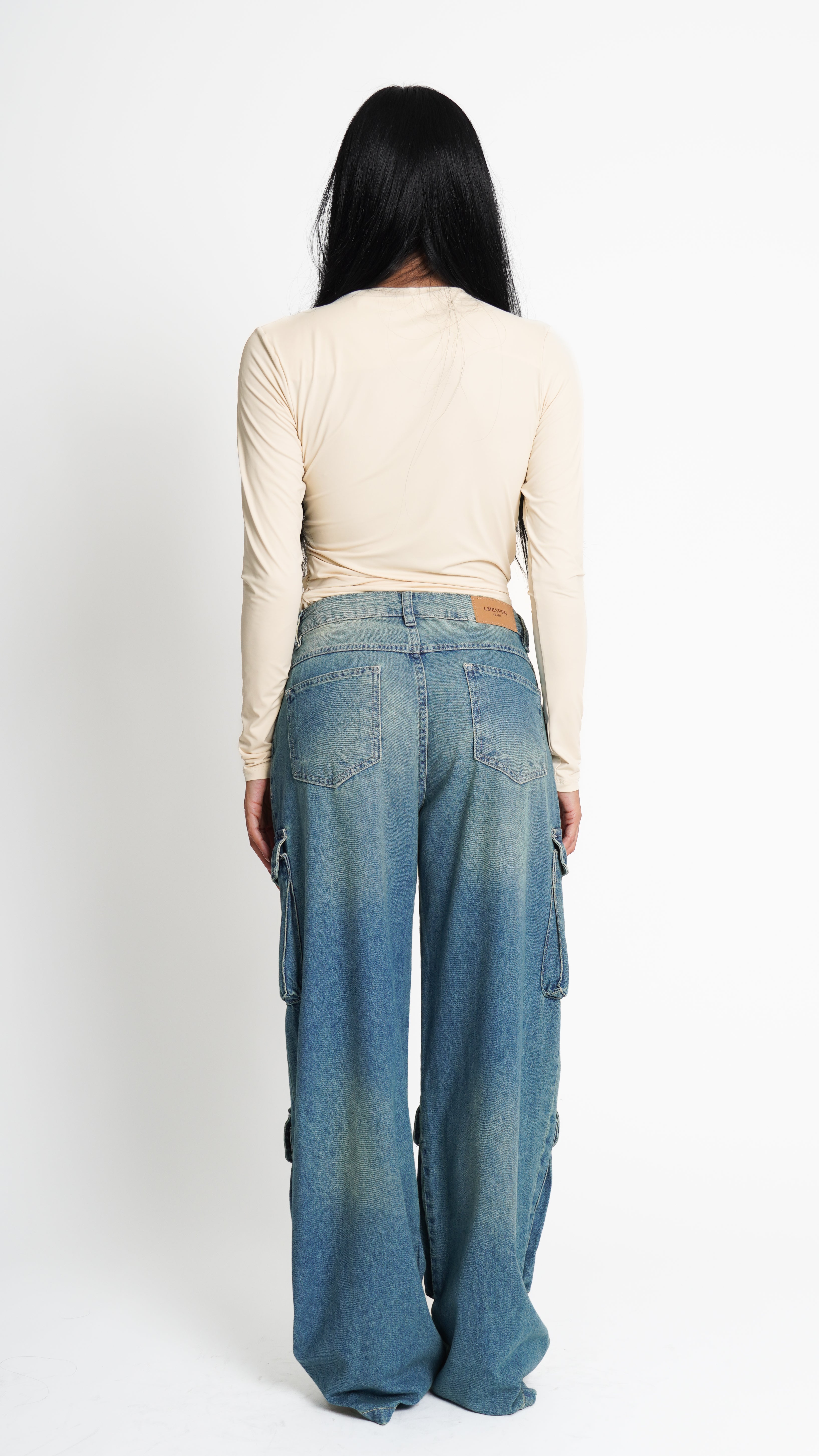CALÇA JEANS POCKET DUST BLUE