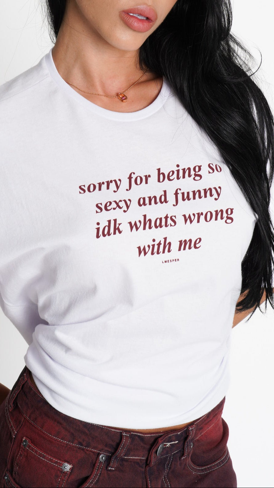 T-SHIRT OVERSIZED SORRY