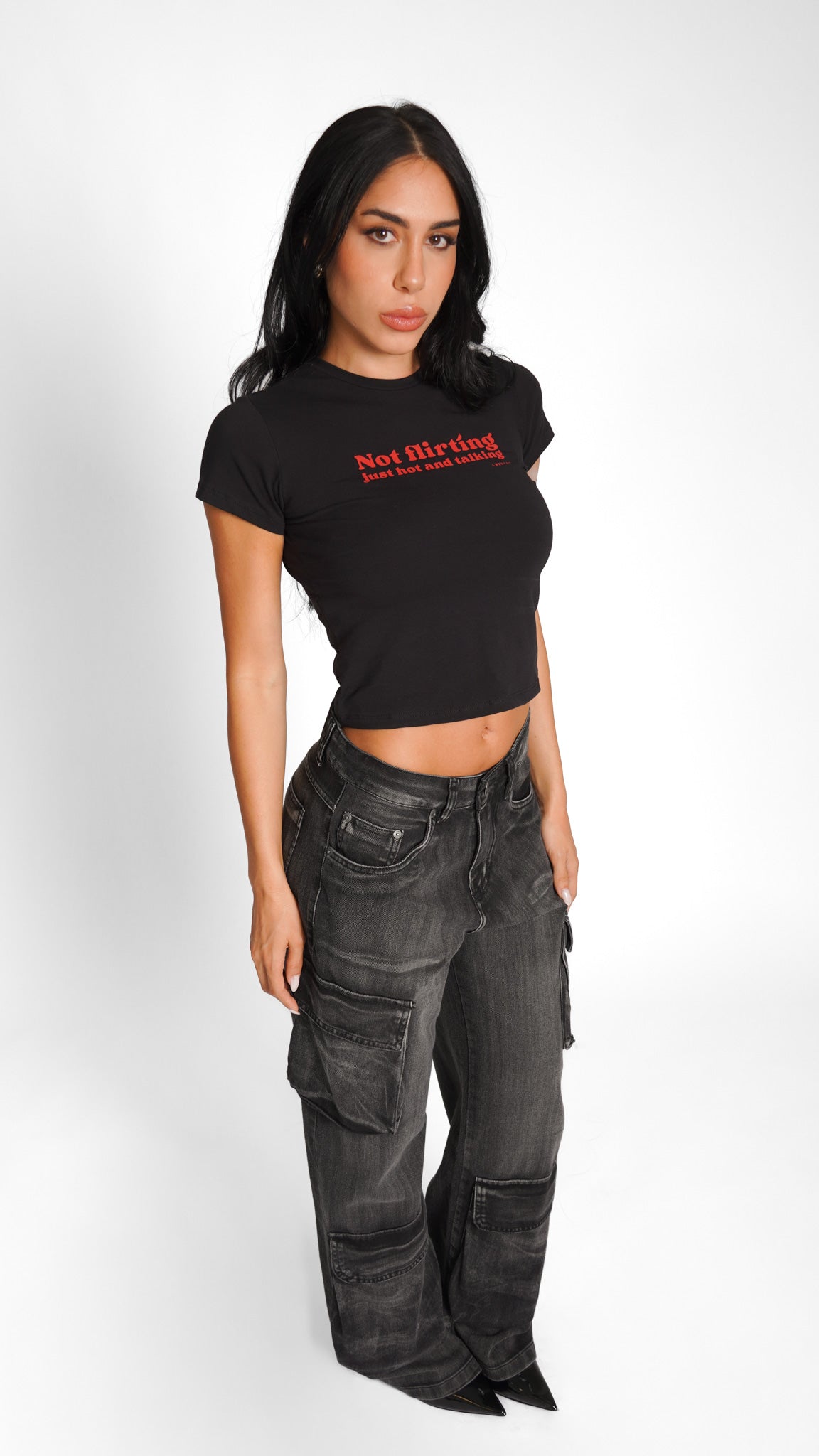 CALÇA JEANS POCKET BLACK SMOKE