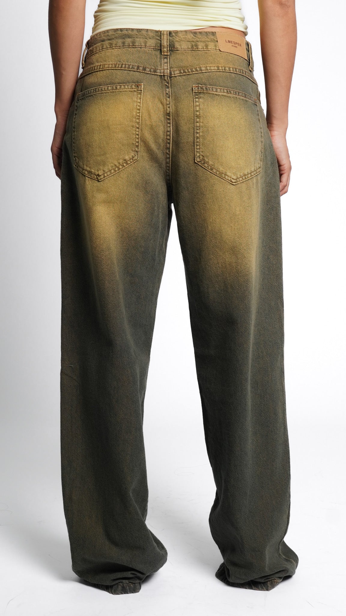 CALÇA JEANS OVERSIZED BRASIL