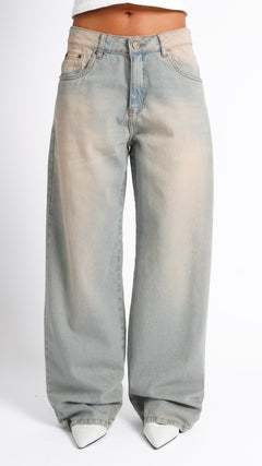 CALÇA JEANS OVERSIZED Y2K