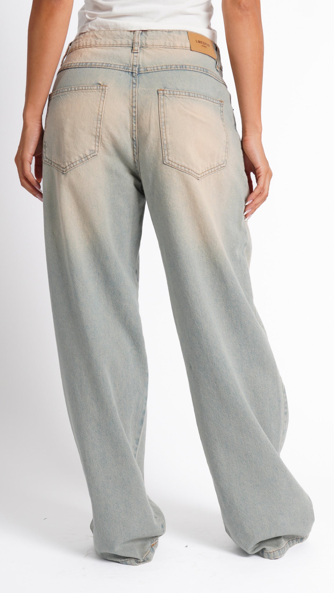 CALÇA JEANS OVERSIZED Y2K