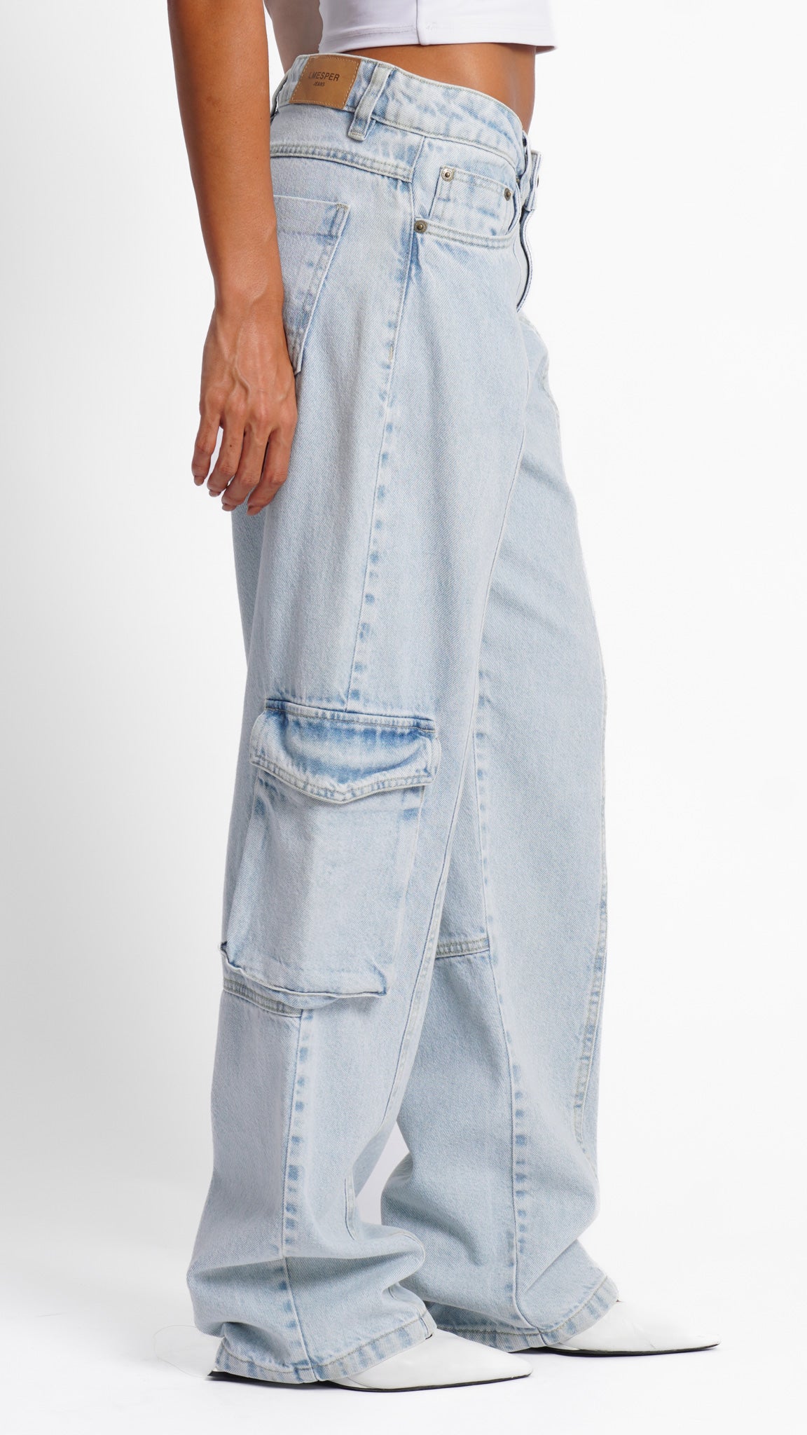 CALÇA JEANS SKATER SKY