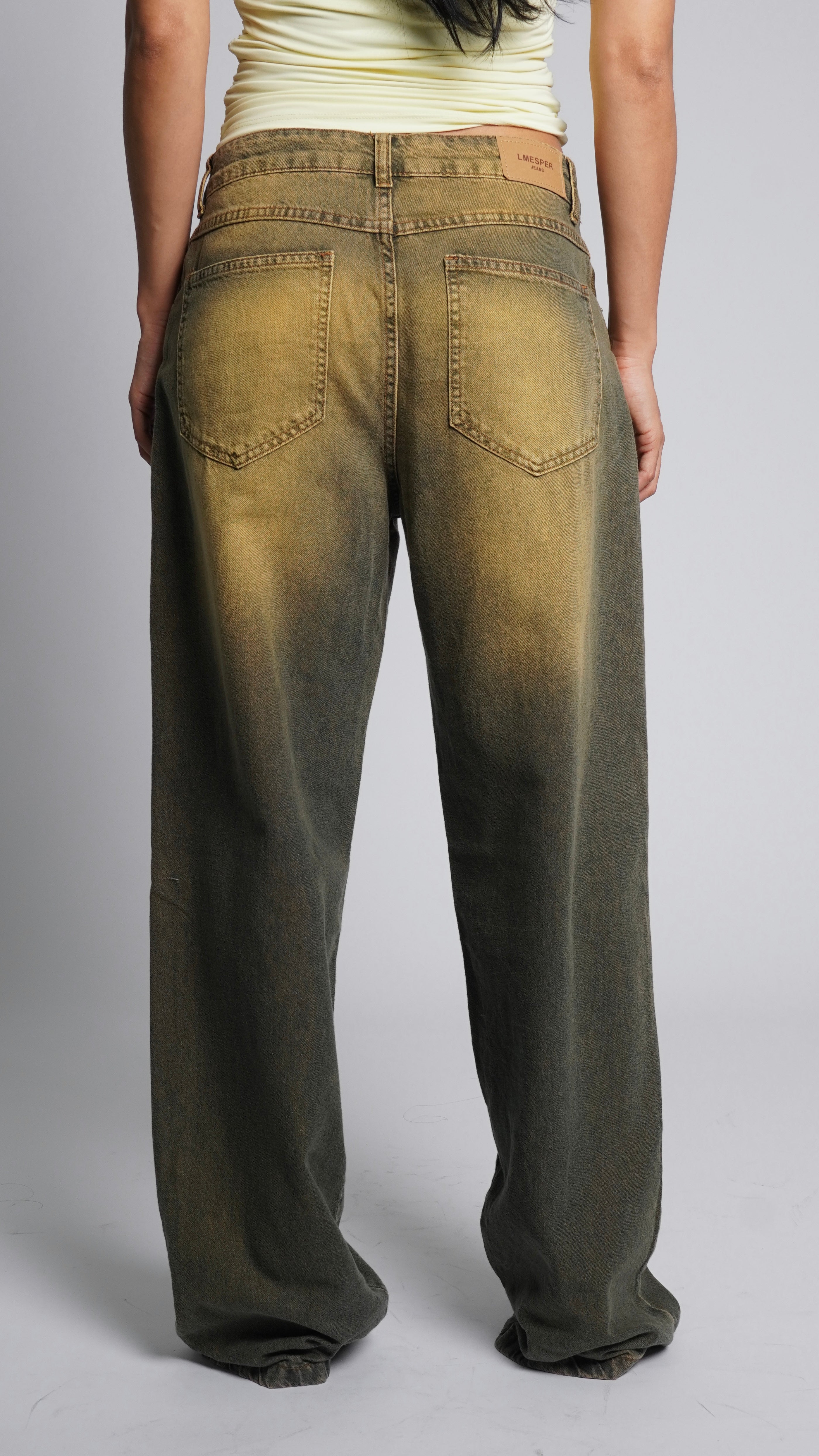 CALÇA JEANS OVERSIZED BRASIL