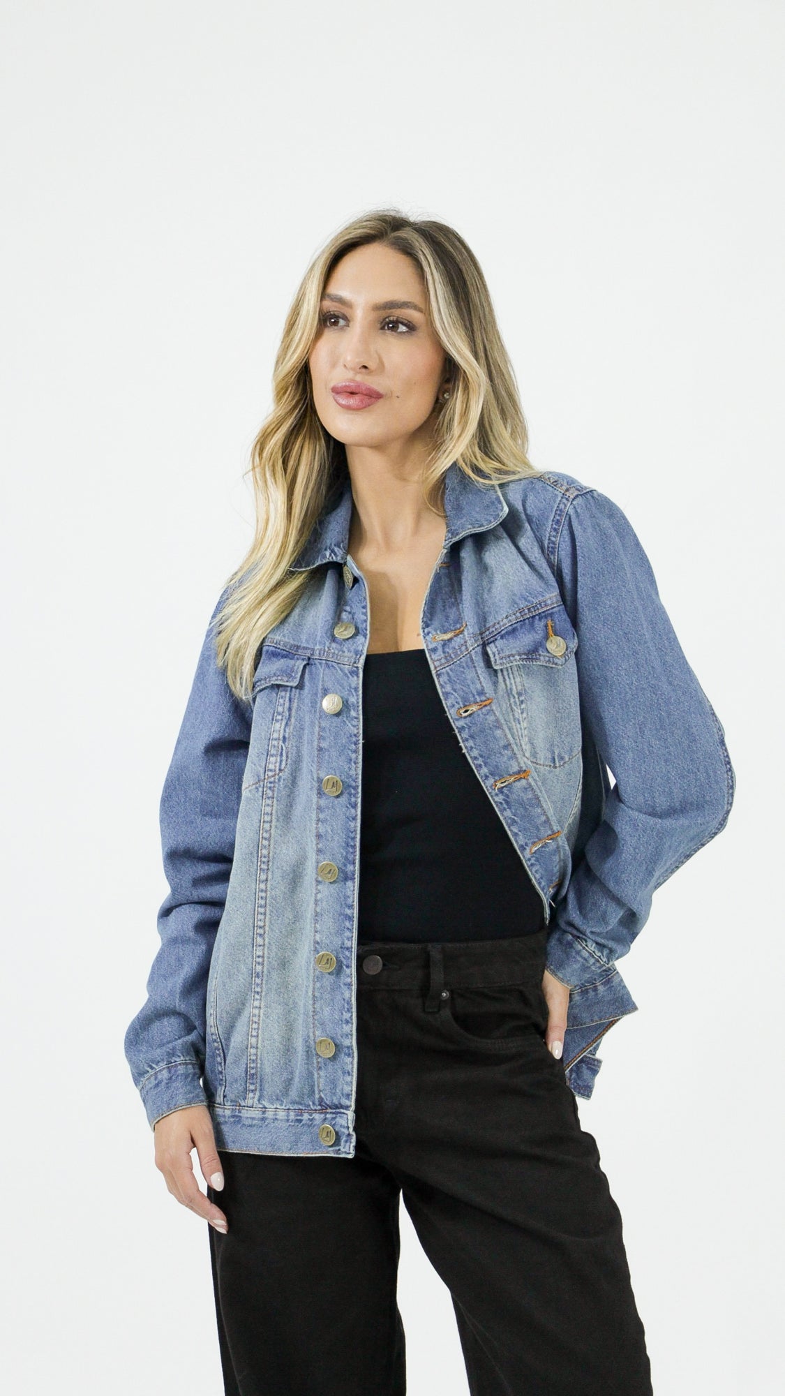 JAQUETA JEANS CLARA