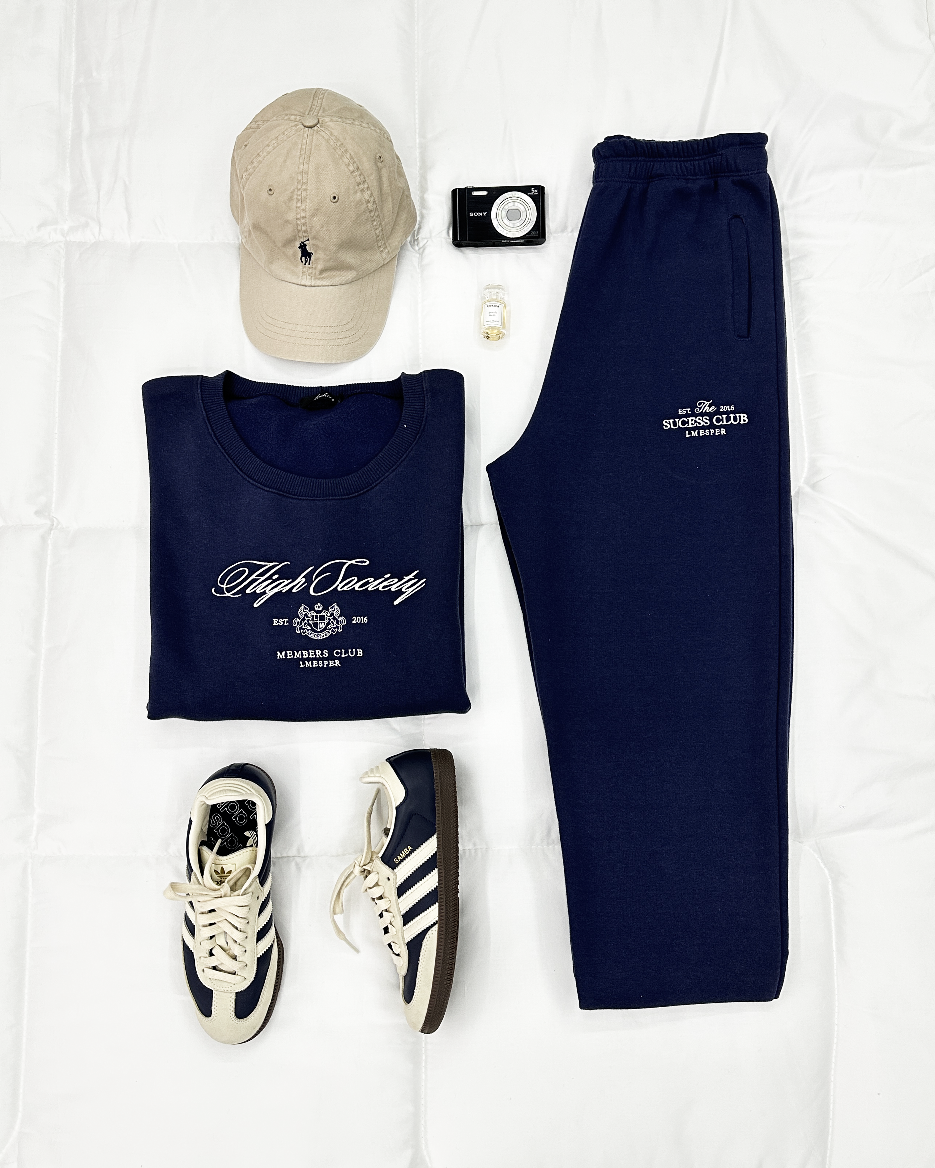 CALÇA MOLETOM MARINHO