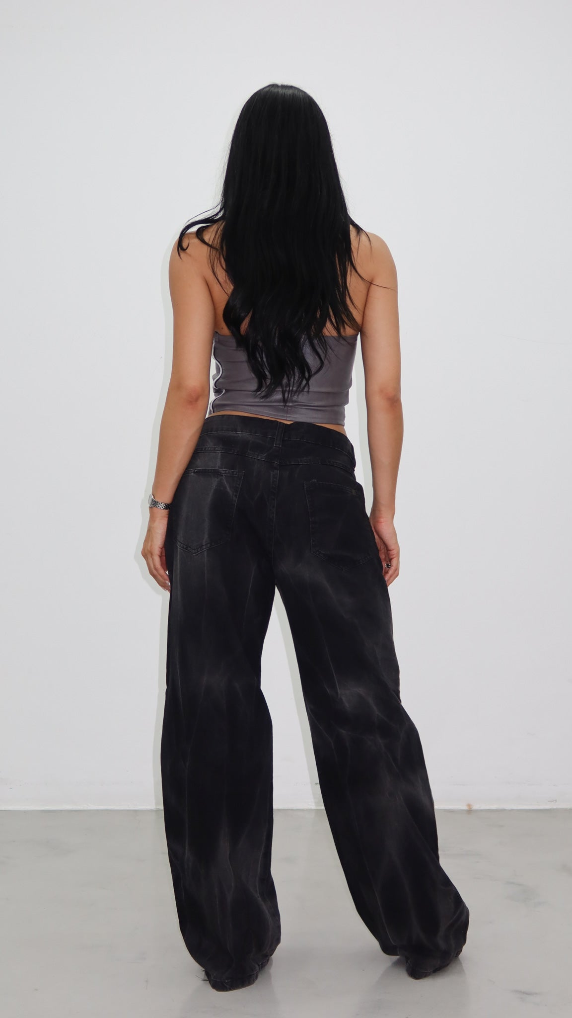 CALÇA JEANS OVERSIZED STORM