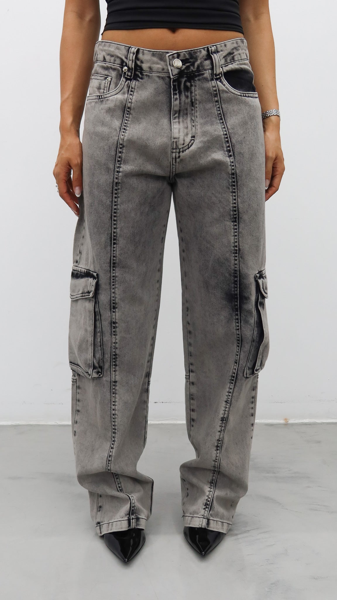 CALÇA JEANS SKATER STONE