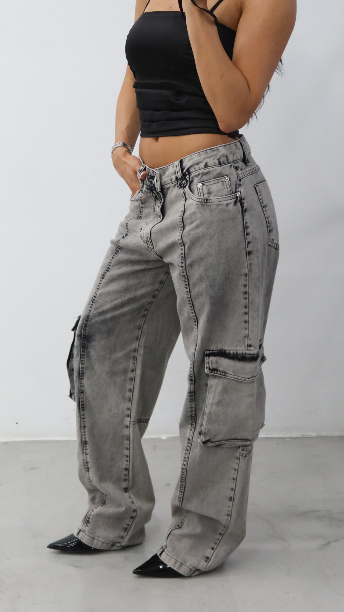 CALÇA JEANS SKATER STONE