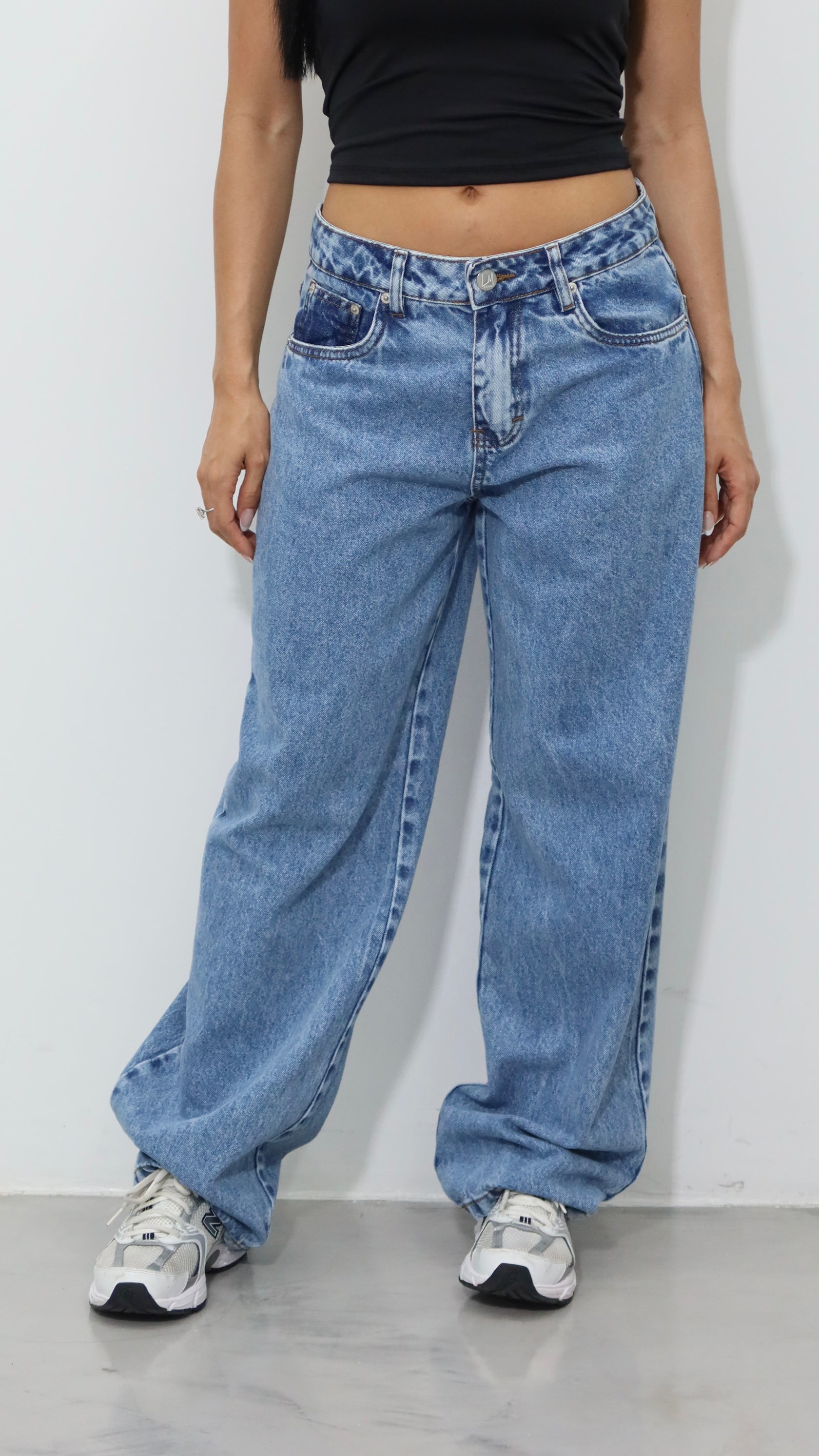 CALÇA JEANS OVERSIZED CLASSIC