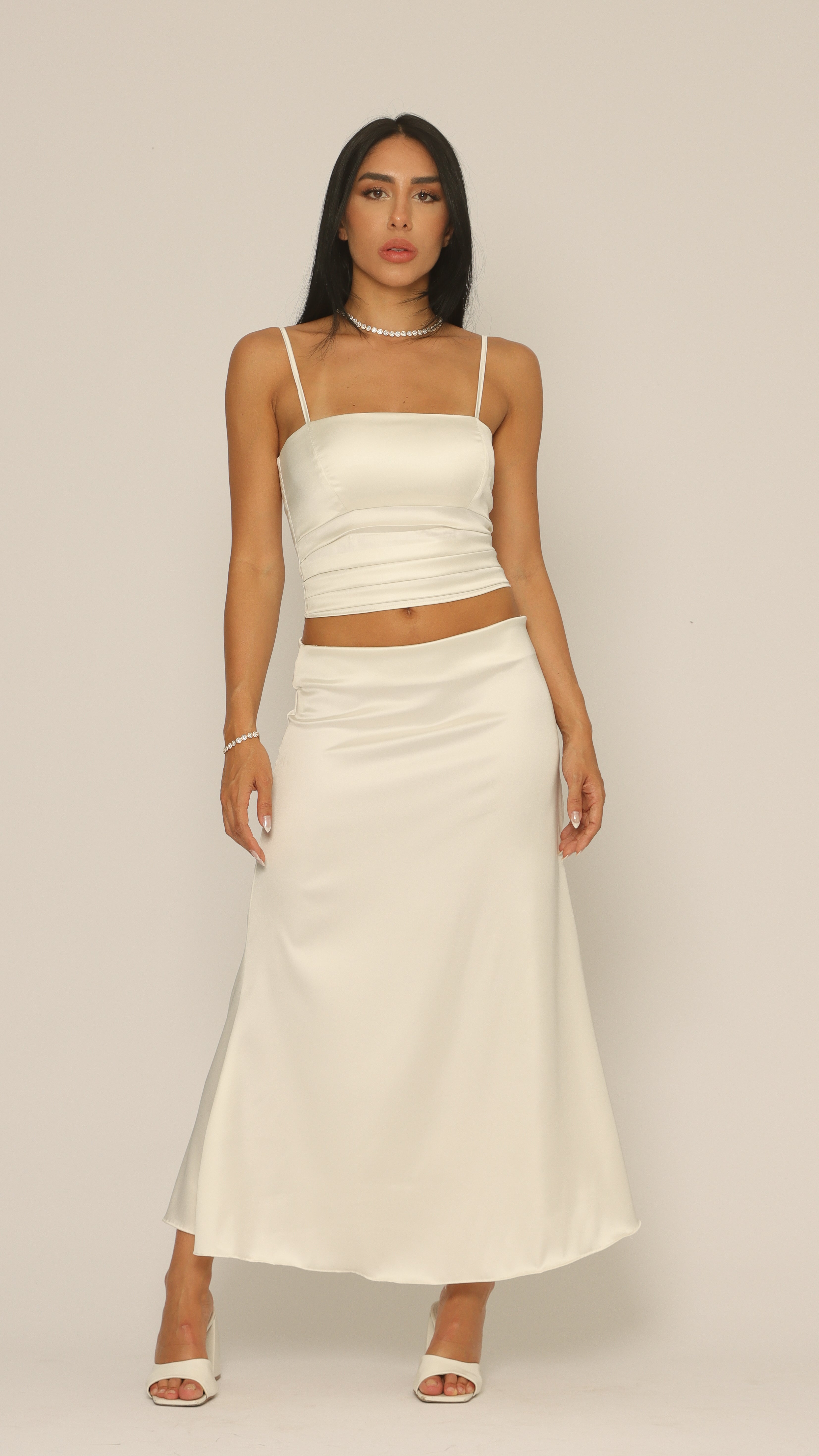 CROPPED FRANCESCA OFF WHITE