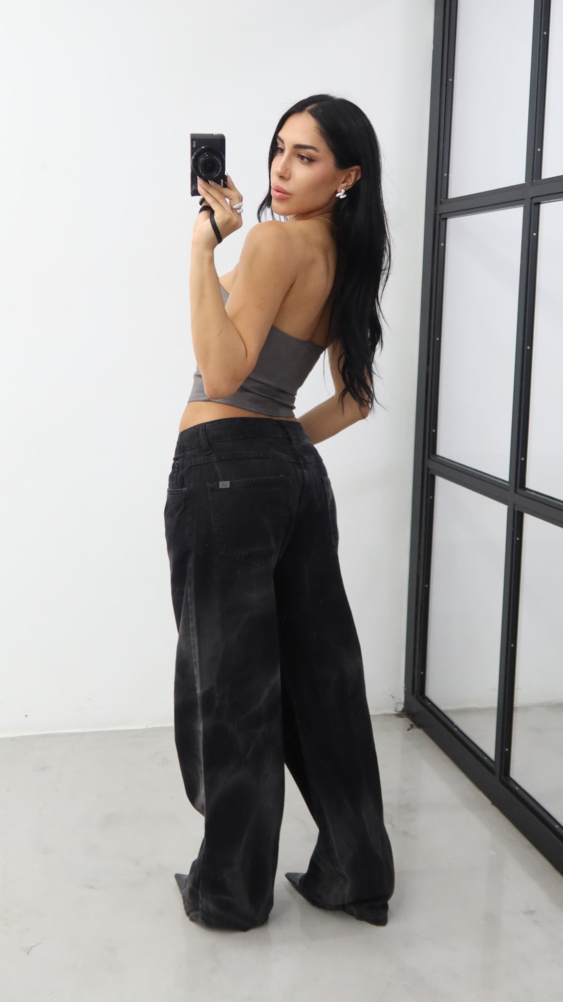 CALÇA JEANS OVERSIZED STORM