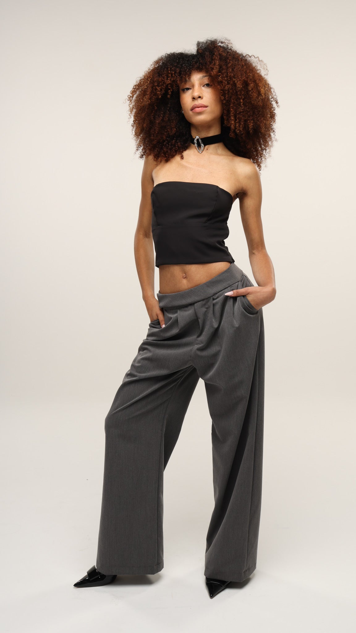 CROPPED ALFAIATARIA SEASON PRETO