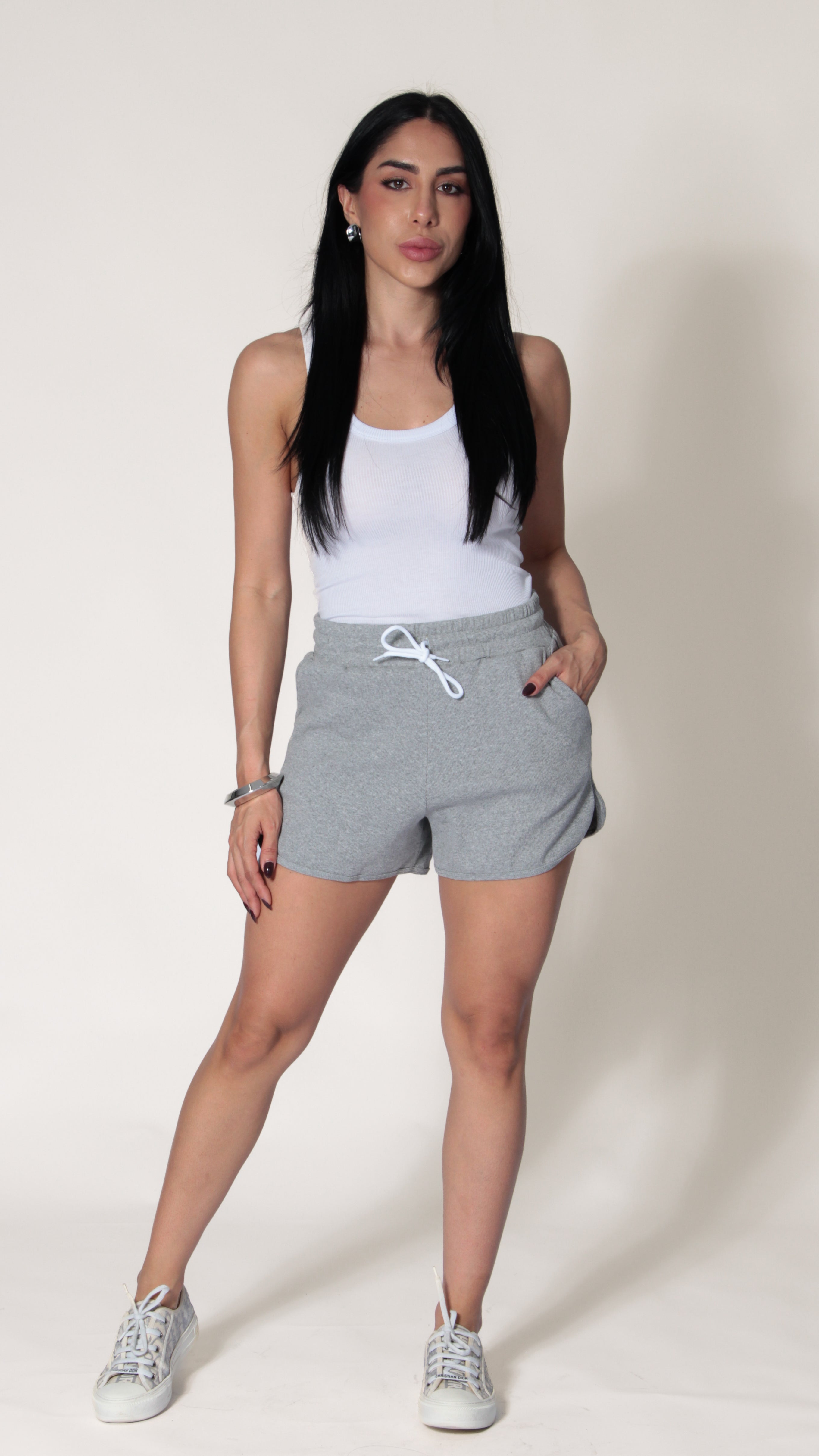 SHORTS BASIC MESCLA