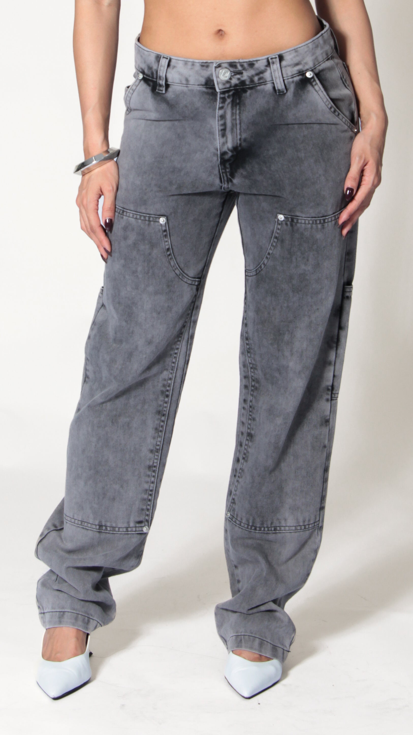 CALÇA JEANS URBAN SILVER DENIM