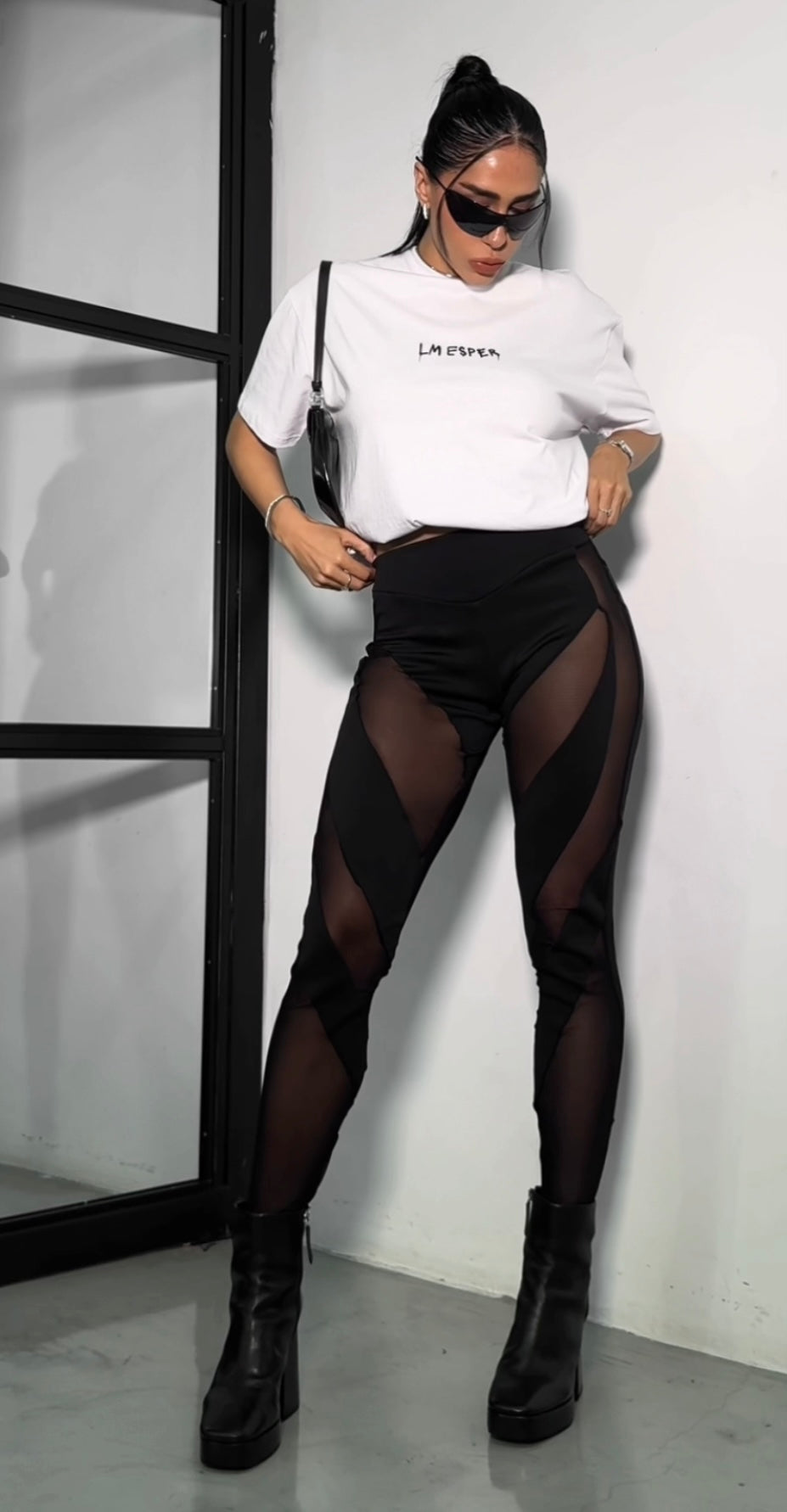 CALÇA MESH LEGGING