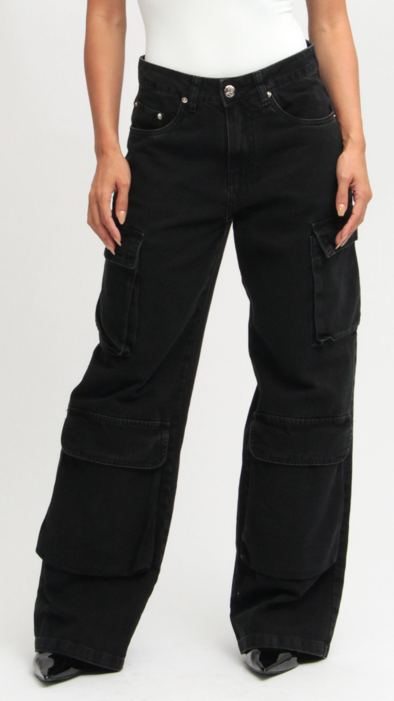 CALÇA JEANS POCKET BLACK