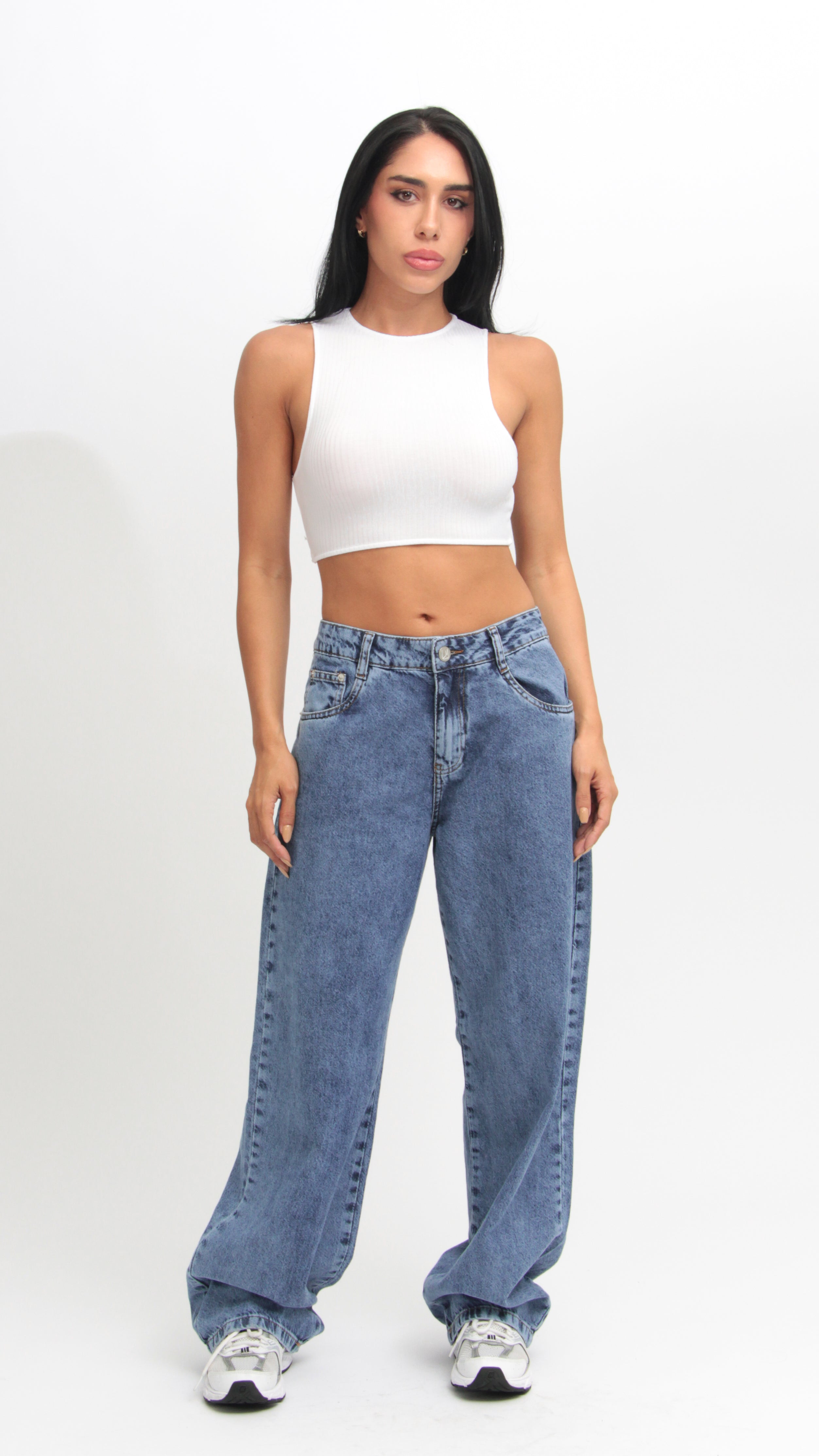 CALÇA JEANS OVERSIZED CLASSIC