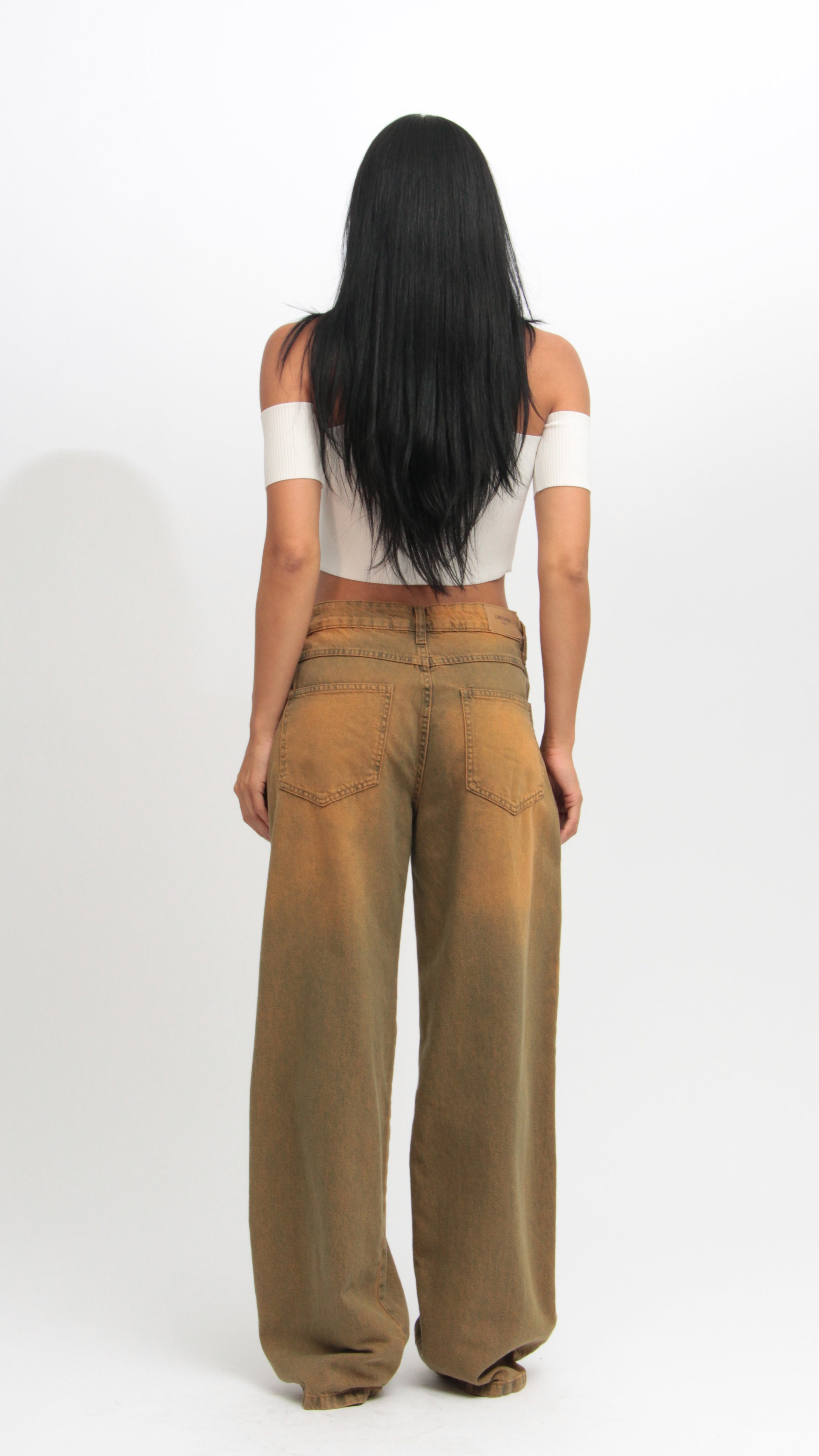 CALÇA JEANS OVERSIZED RUSTIC