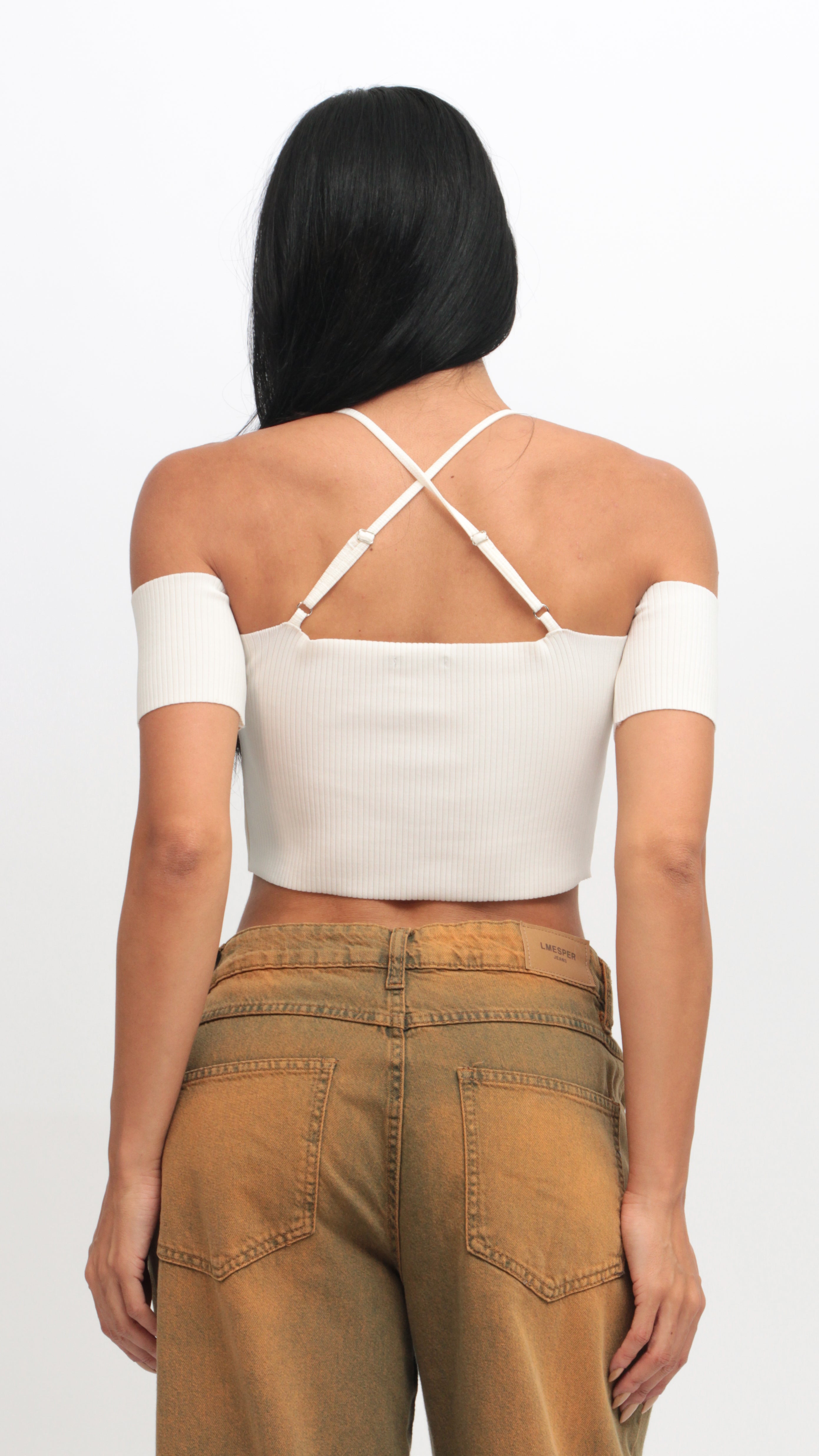 CROPPED CHIARA OFF WHITE