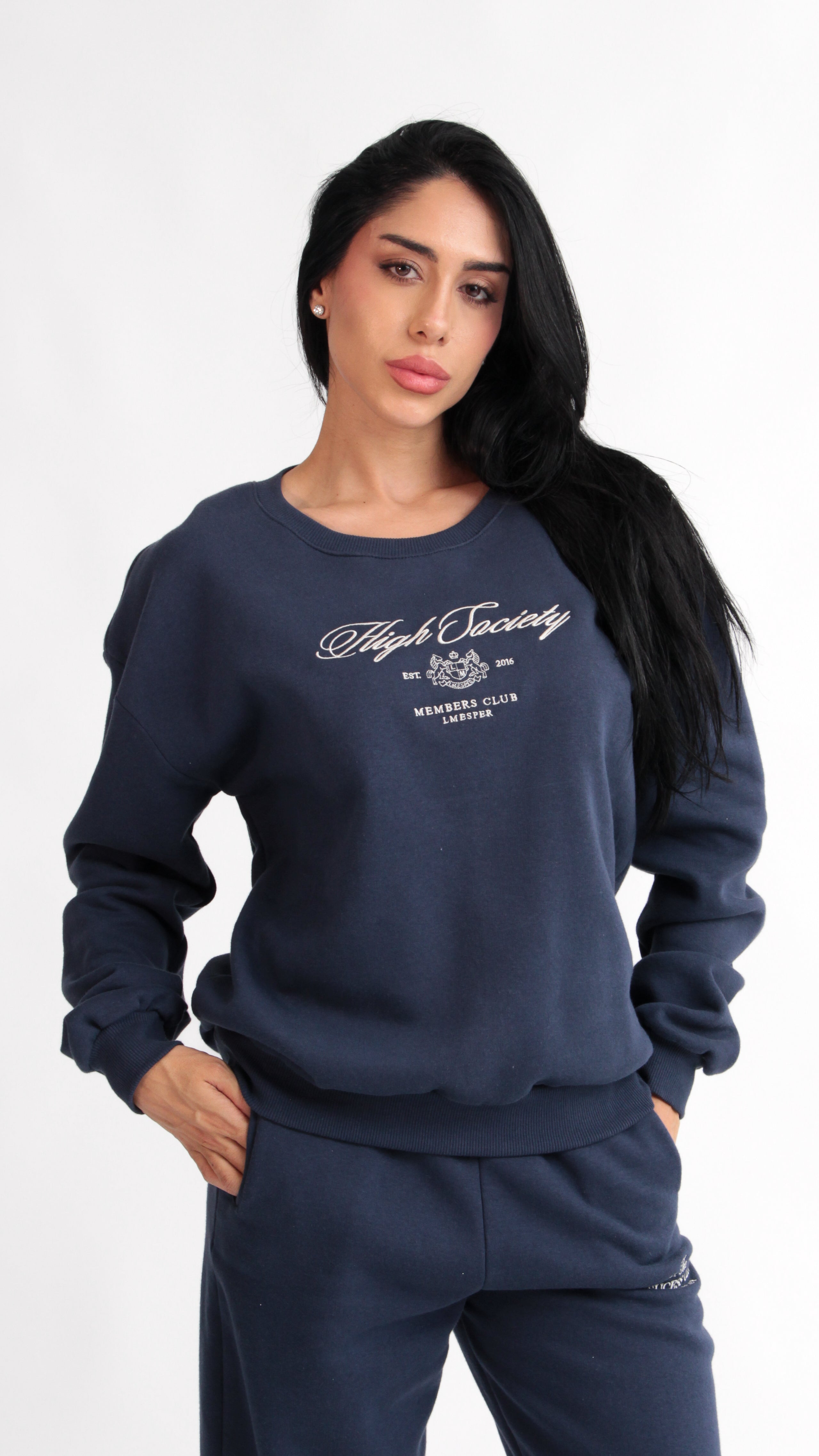 BLUSA MOLETOM MARINHO