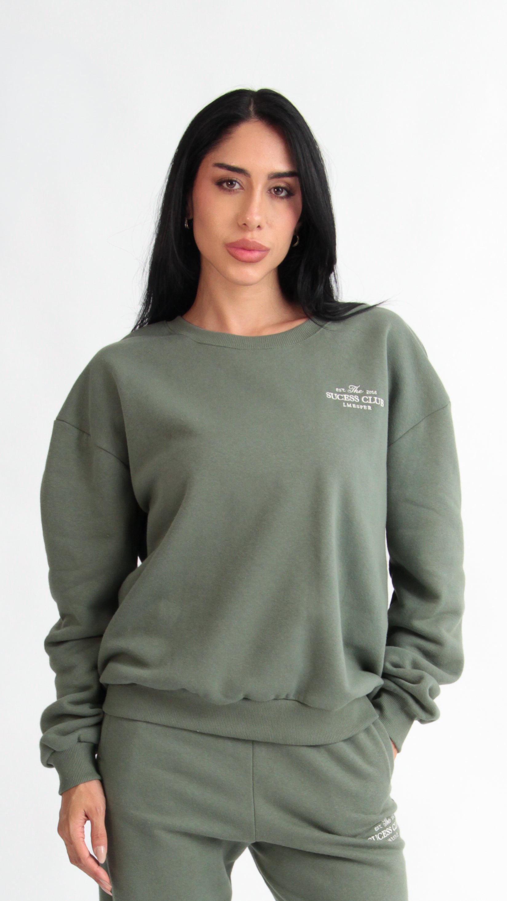 BLUSA MOLETOM VERDE