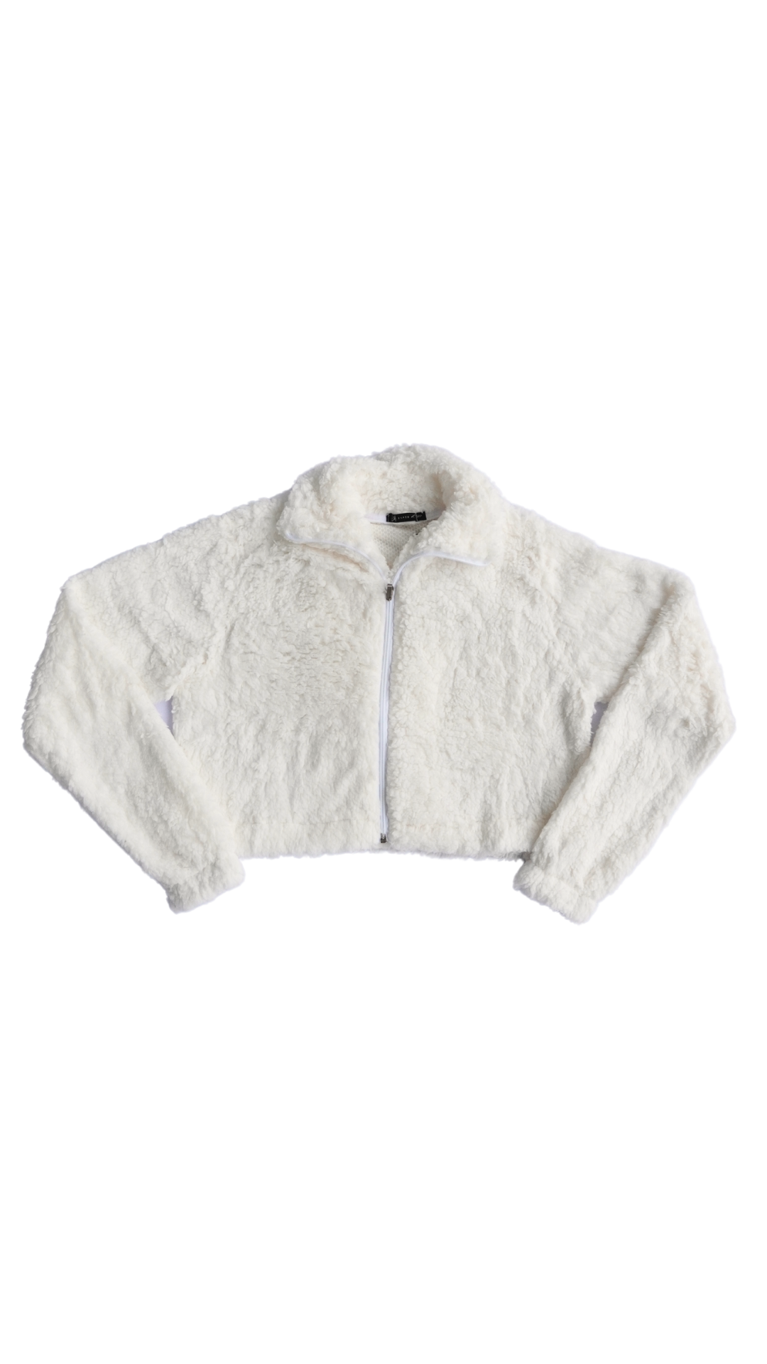JAQUETA DE PELO SHERPA OFF WHITE