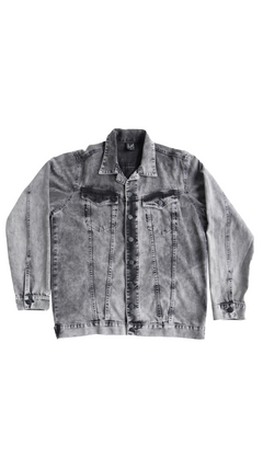 JAQUETA JEANS SILVER MARMORIZADA