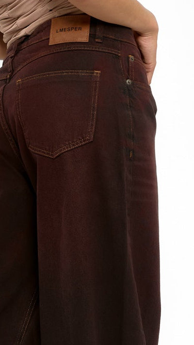 CALÇA JEANS BAGGY AVELÃ