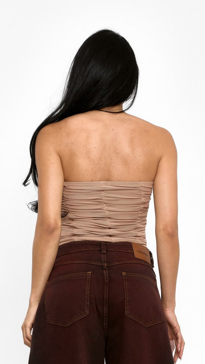 CROPPED TULE NUDE