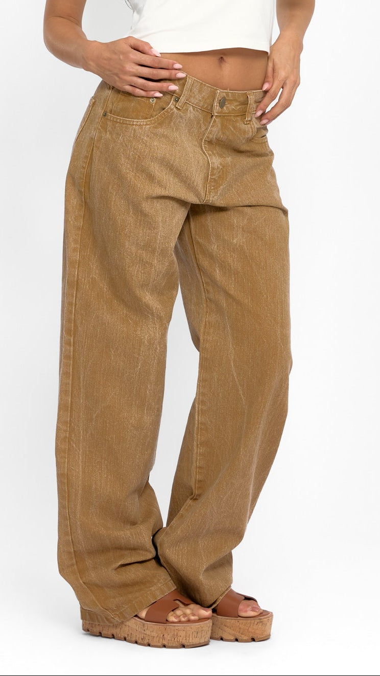 CALÇA JEANS OVERSIZED WOOD