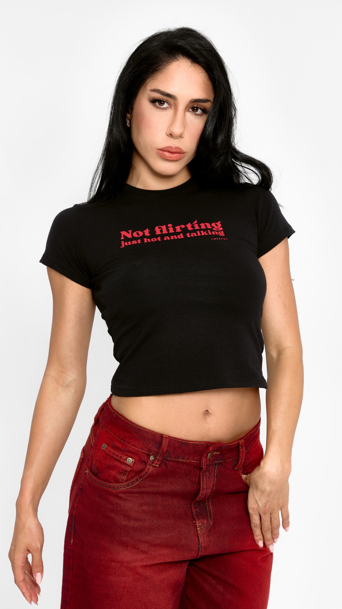 BABY TEE NOT FLIRTING