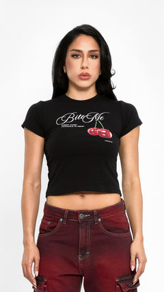 BABY TEE BITE ME