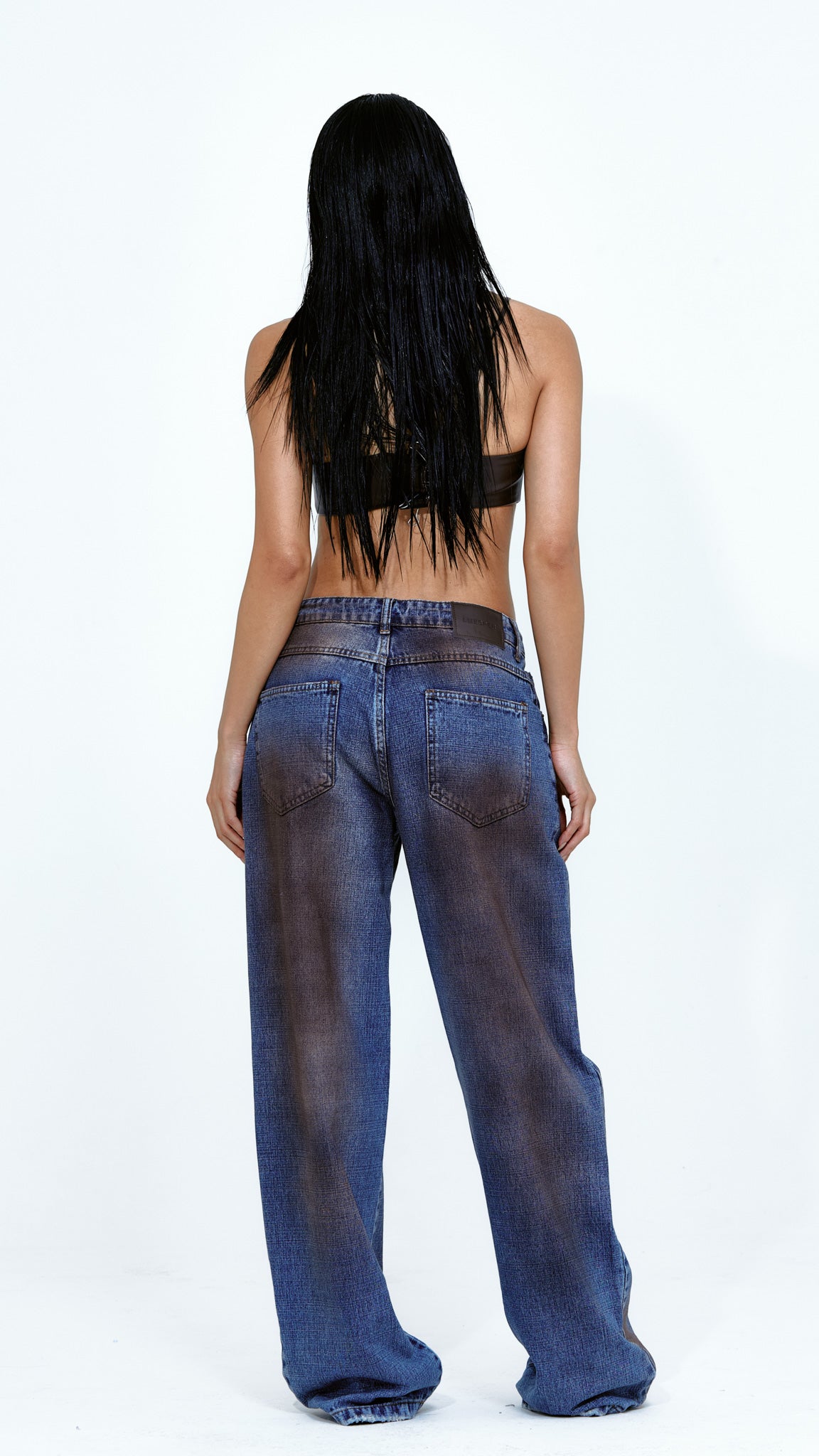CALÇA JEANS OVERSIZED MUDDY