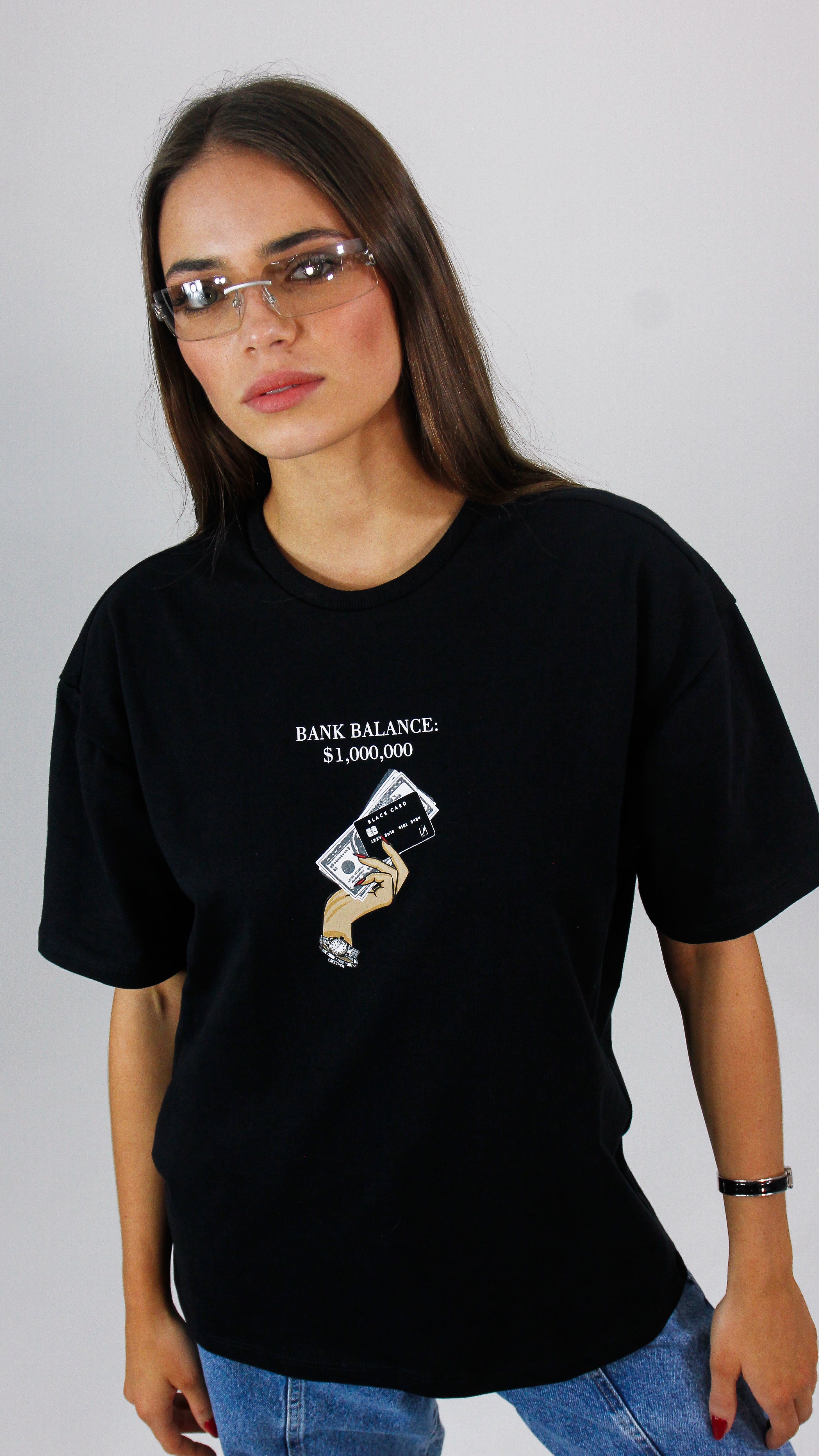 T-SHIRT OVERSIZED BANK BALANCE