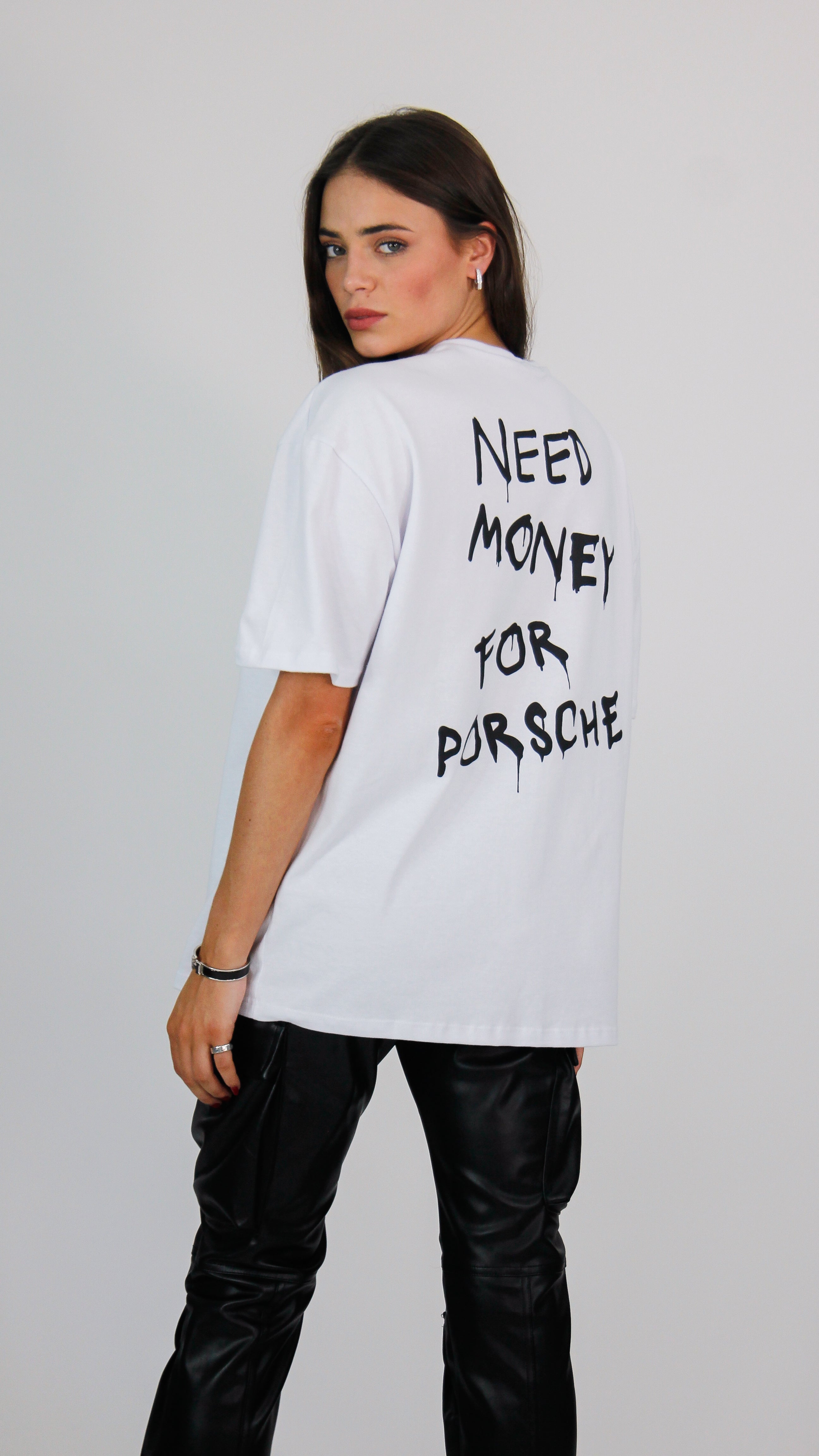 T-SHIRT OVERSIZED NEED MONEY FOR PORSCHE