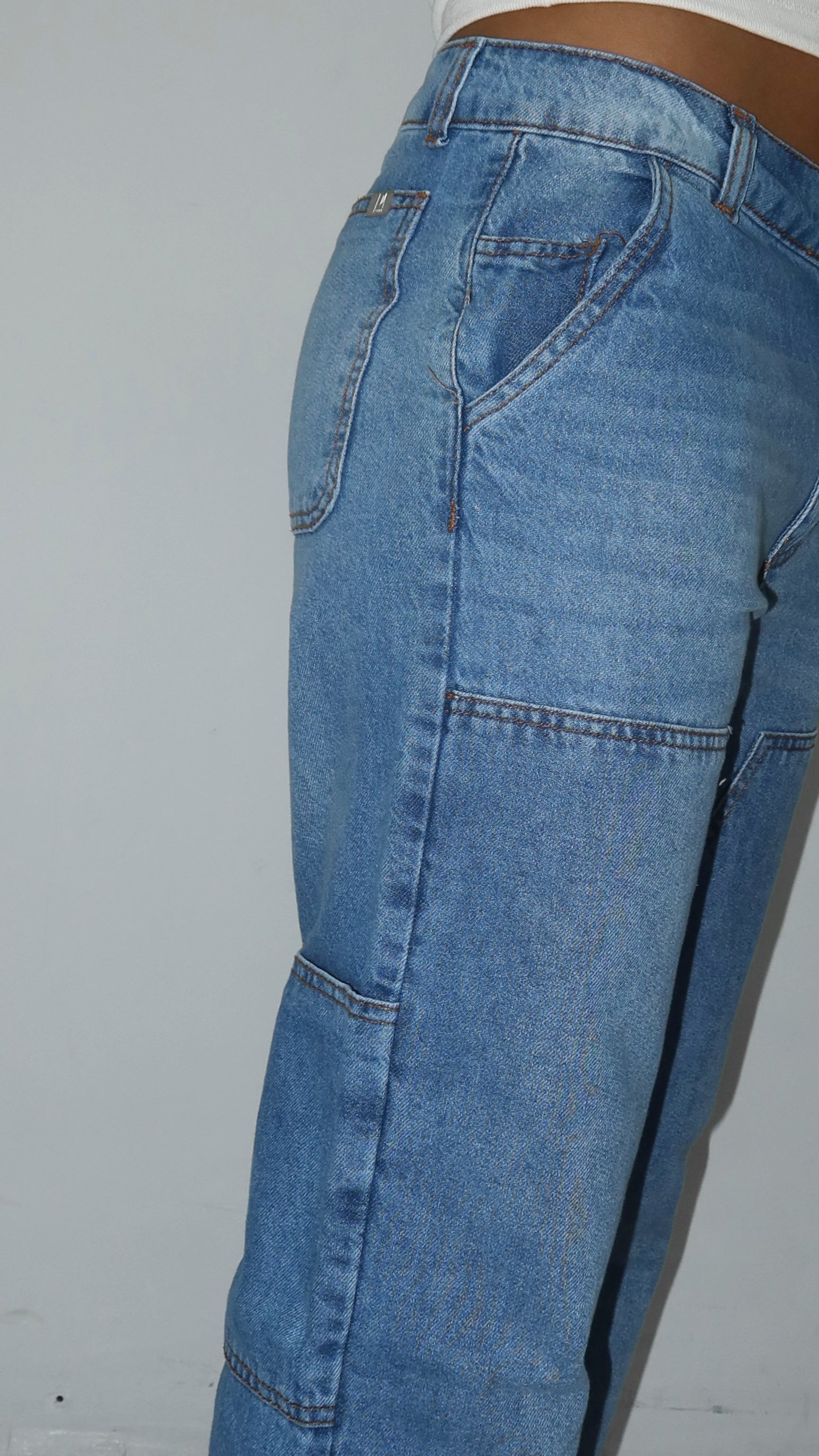 CALÇA JEANS URBAN BLUE DENIM