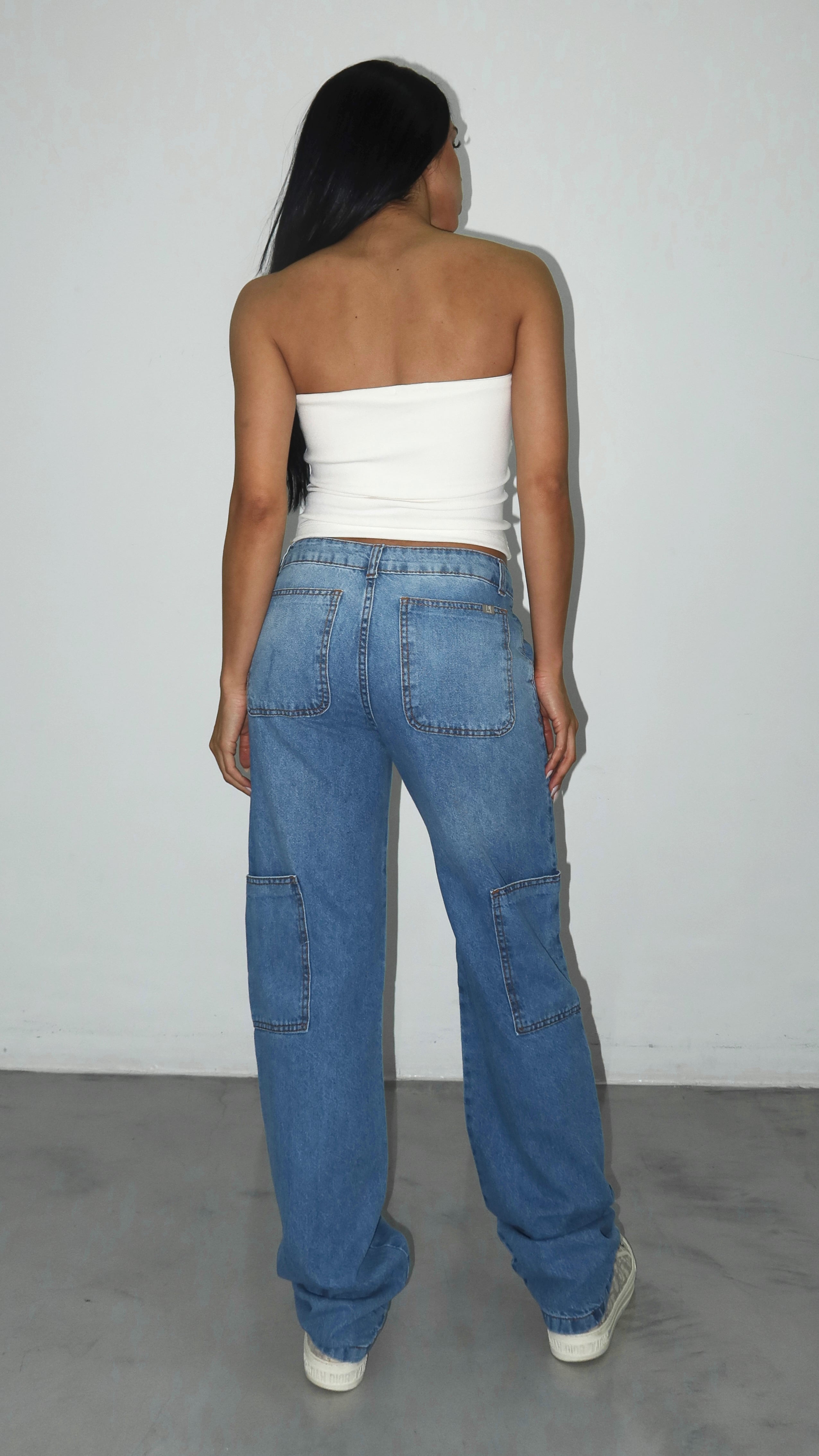 CALÇA JEANS URBAN BLUE DENIM