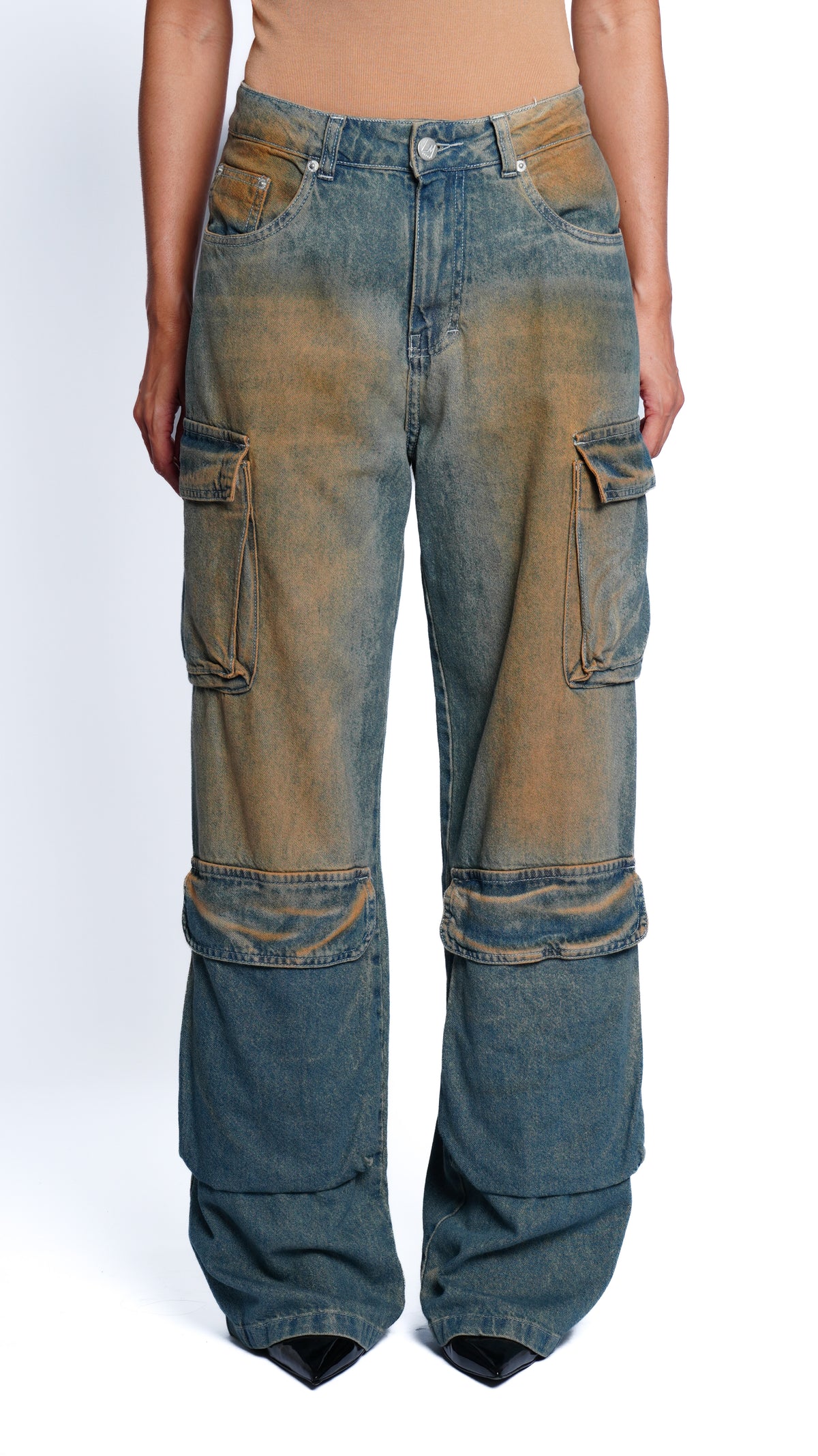 CALÇA JEANS POCKET DIRTY