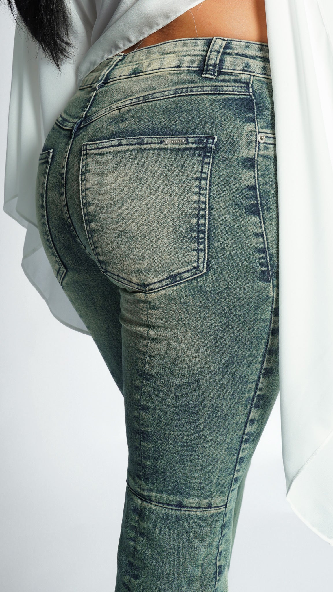 CALÇA JEANS BOOTCUT MERMAID