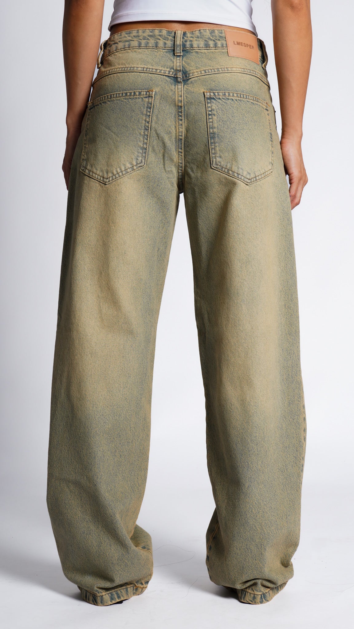 CALÇA JEANS OVERSIZED DUSTY