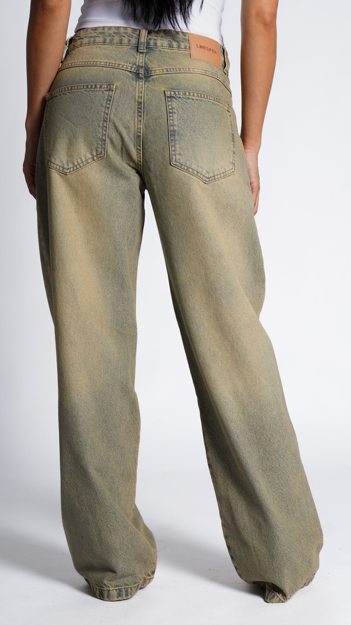 CALÇA JEANS OVERSIZED DUSTY